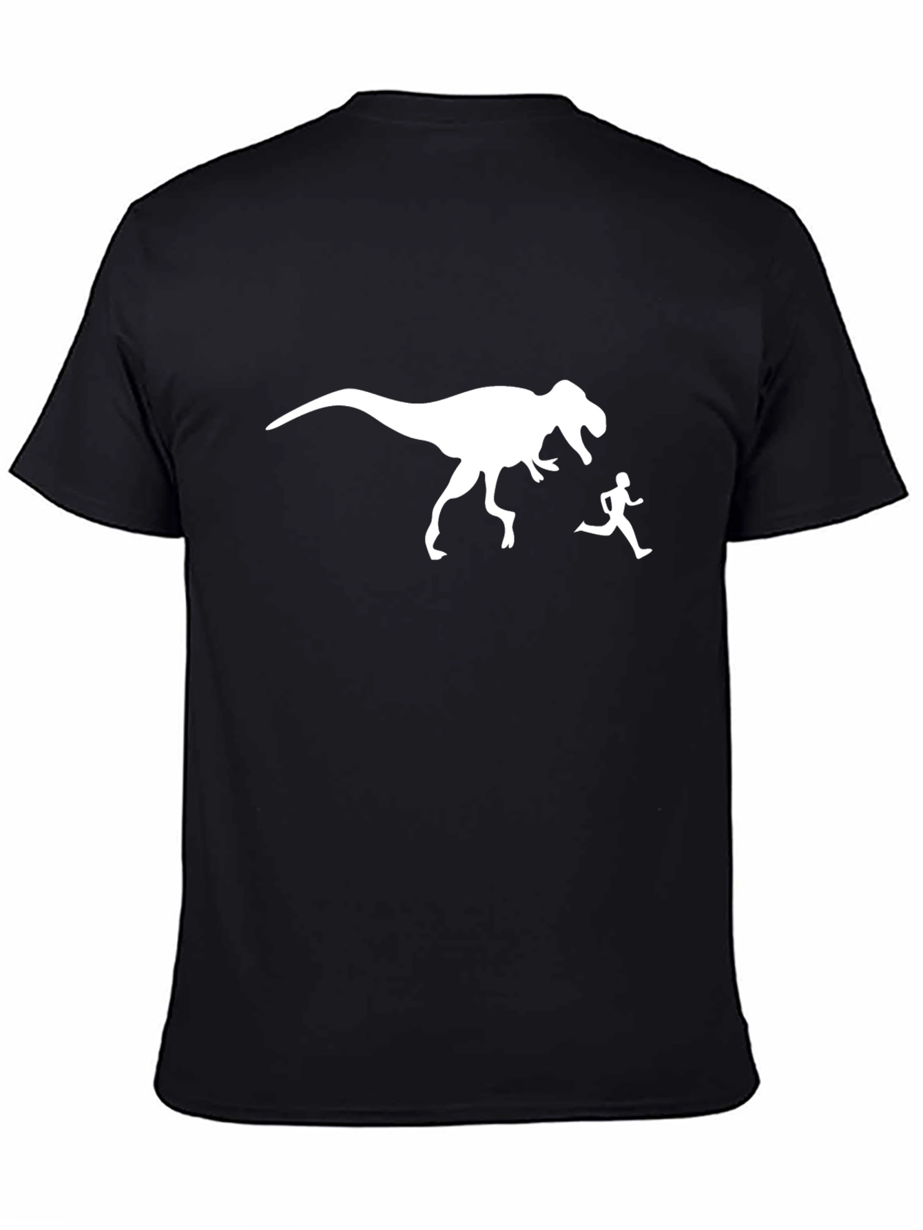 Dino Chase Graphic Tee - Black T-Shirt