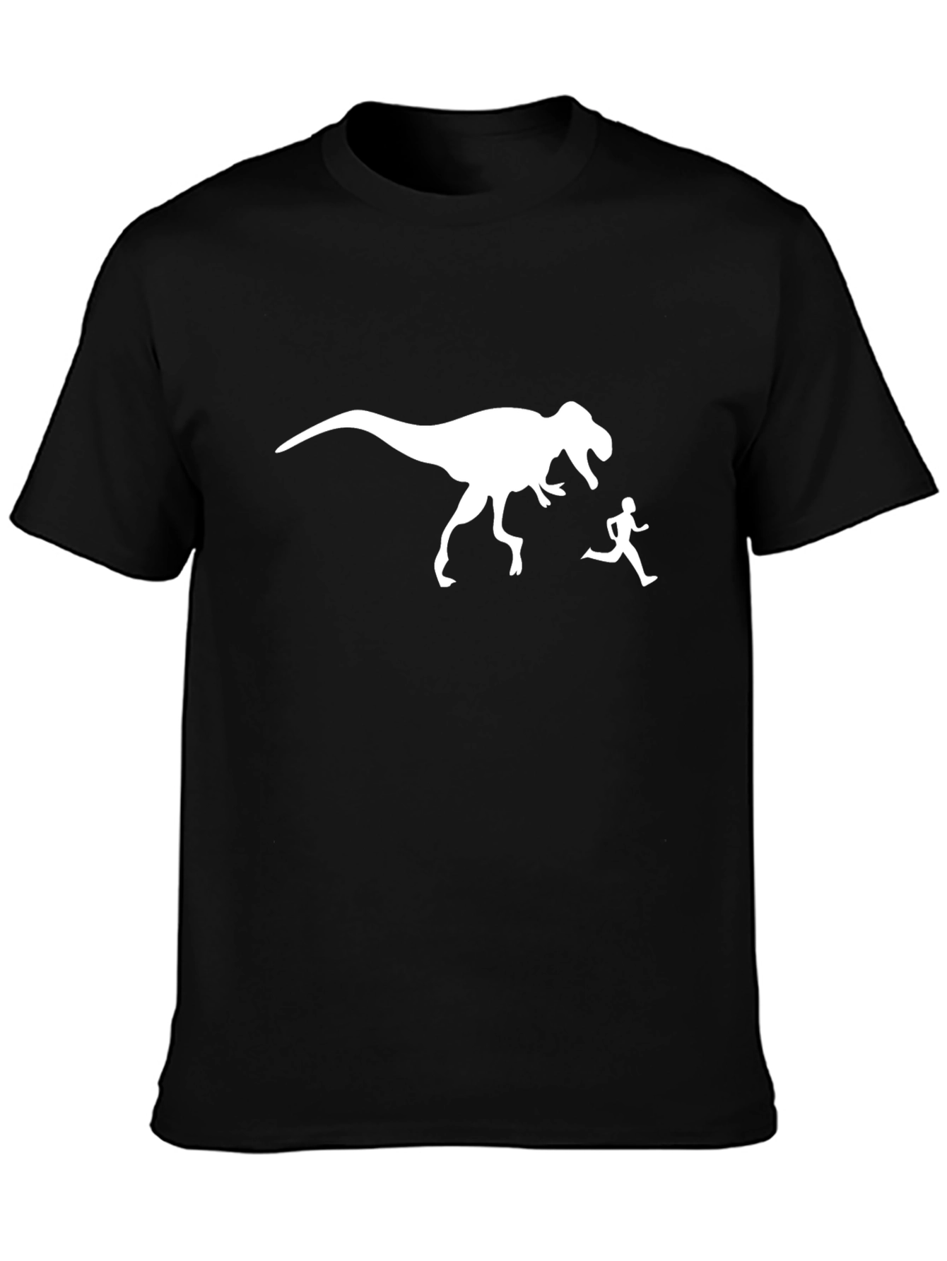 Dino Chase Graphic Tee - Black T-Shirt