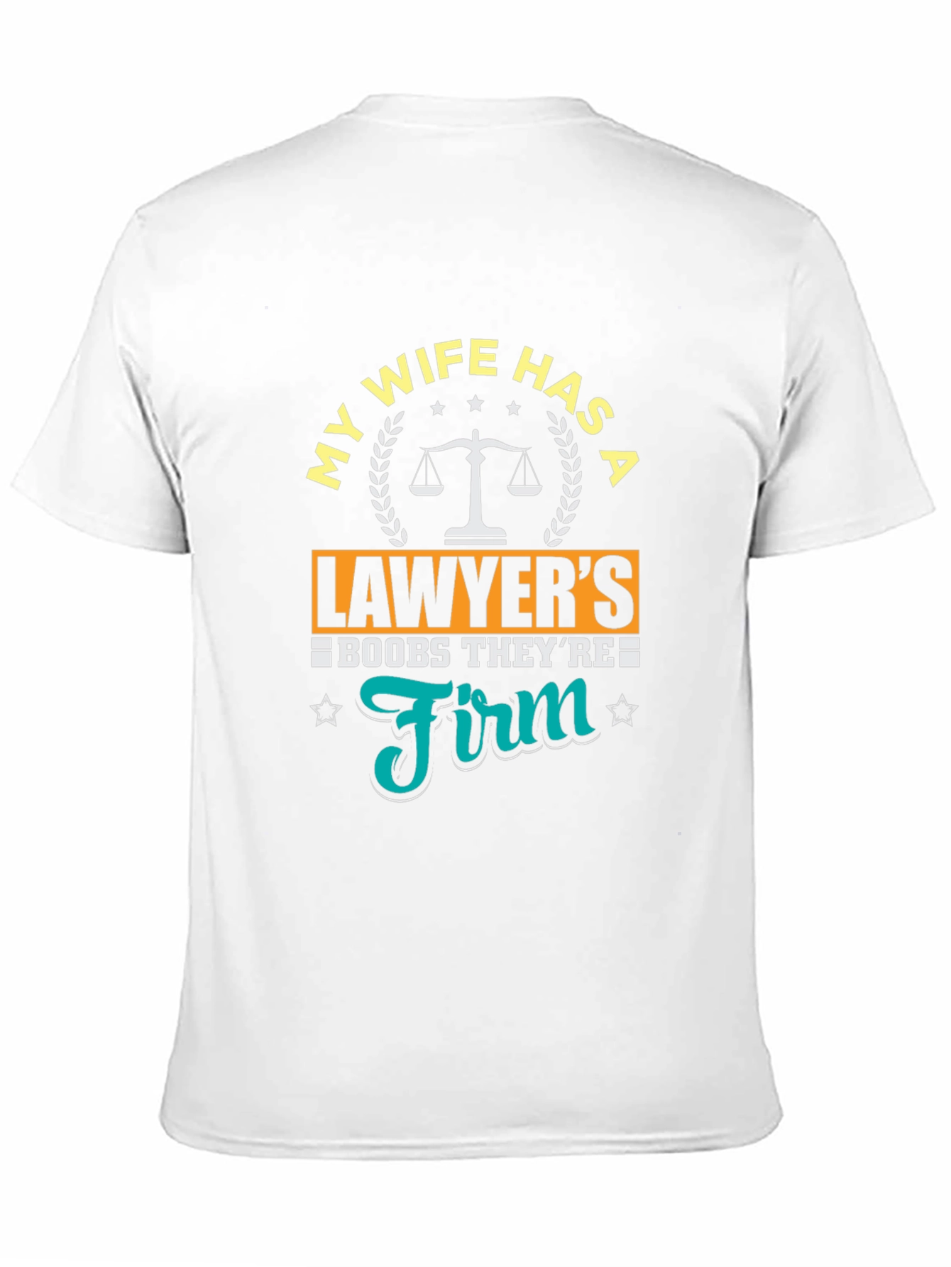 Lawyer Wife T-Shirt - Funny Boobs Joke Tee
