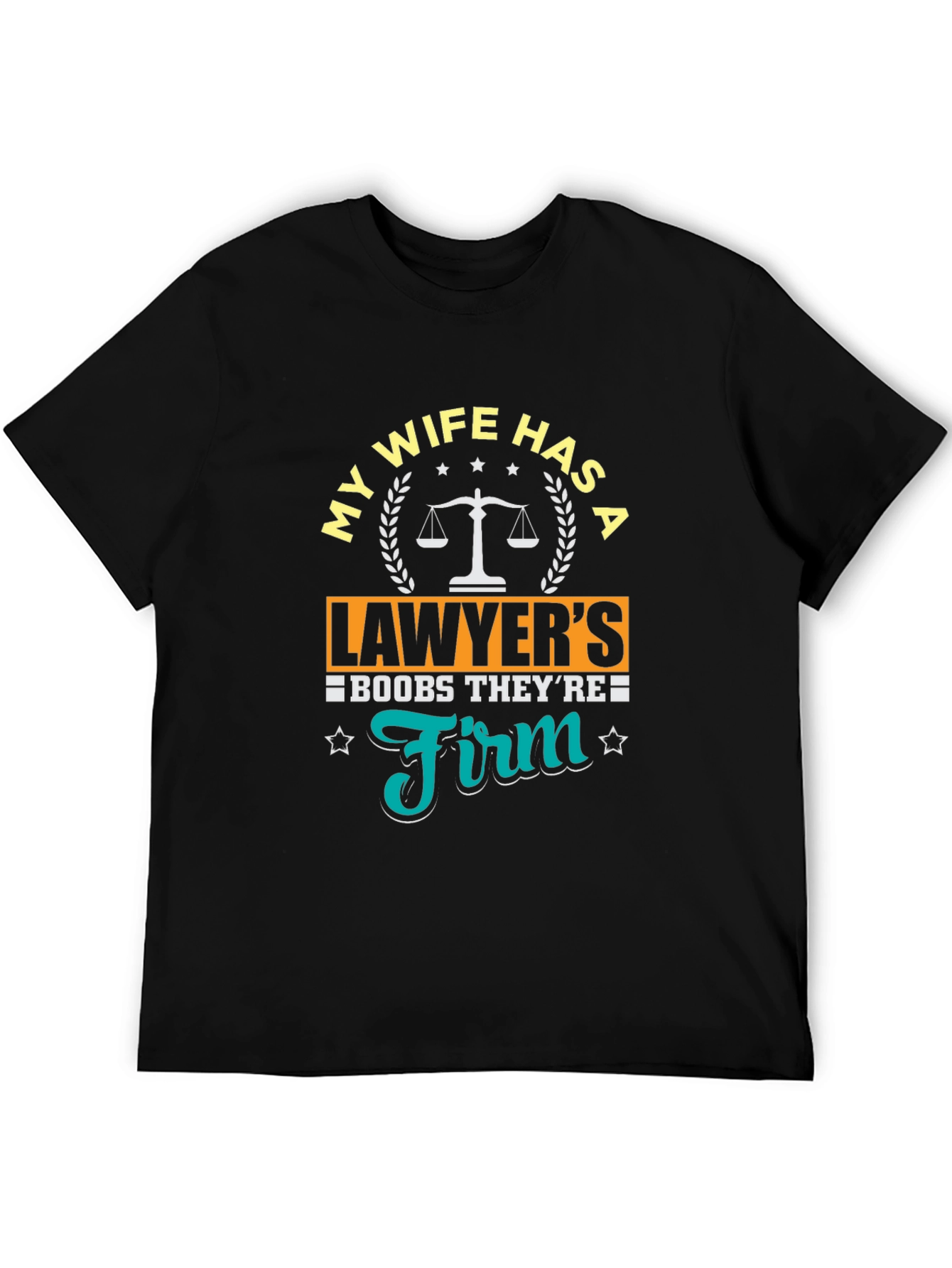 Lawyer Wife T-Shirt - Funny Boobs Joke Tee