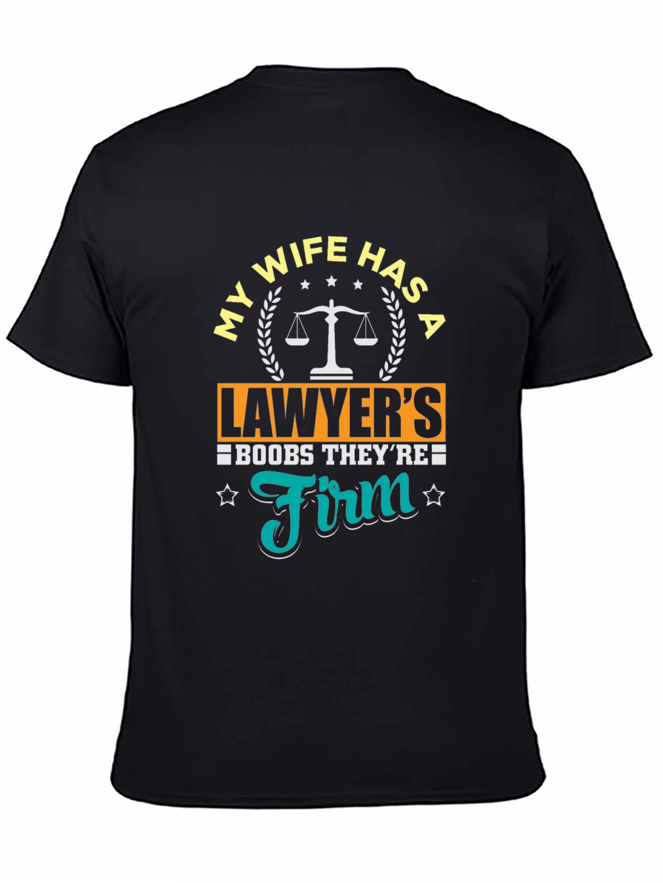 Lawyer Wife T-Shirt - Funny Boobs Joke Tee