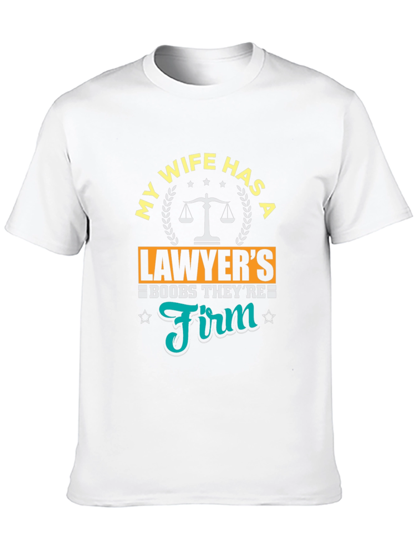 Lawyer Wife T-Shirt - Funny Boobs Joke Tee