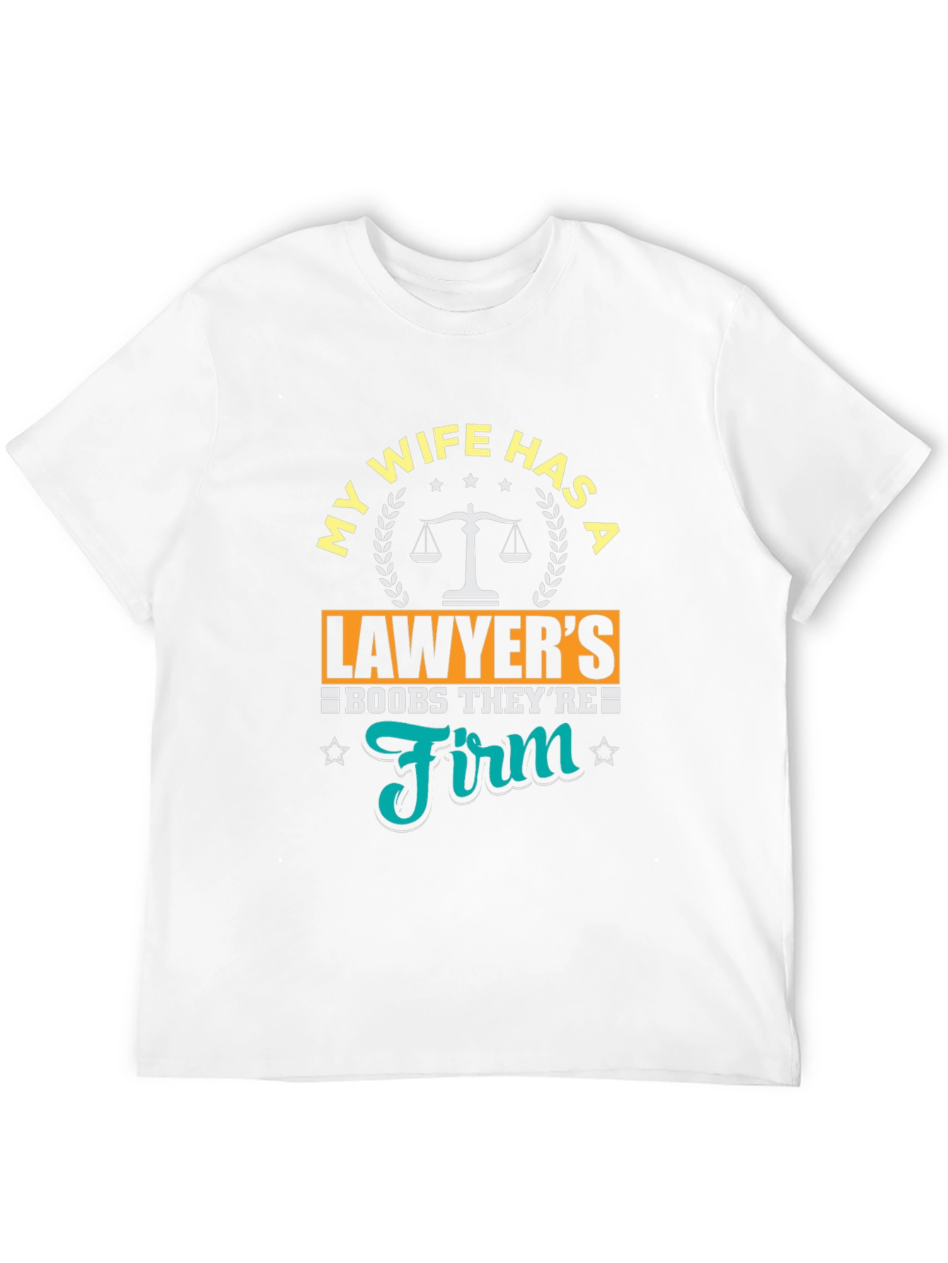 Lawyer Wife T-Shirt - Funny Boobs Joke Tee