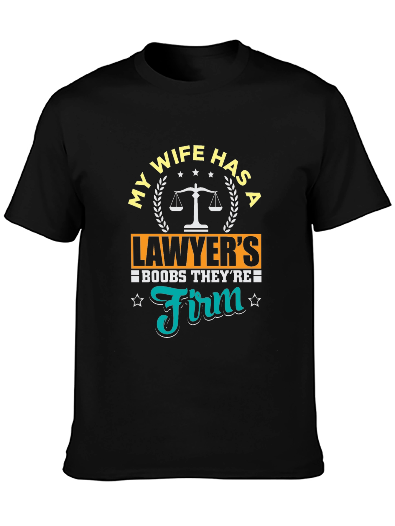 Lawyer Wife T-Shirt - Funny Boobs Joke Tee