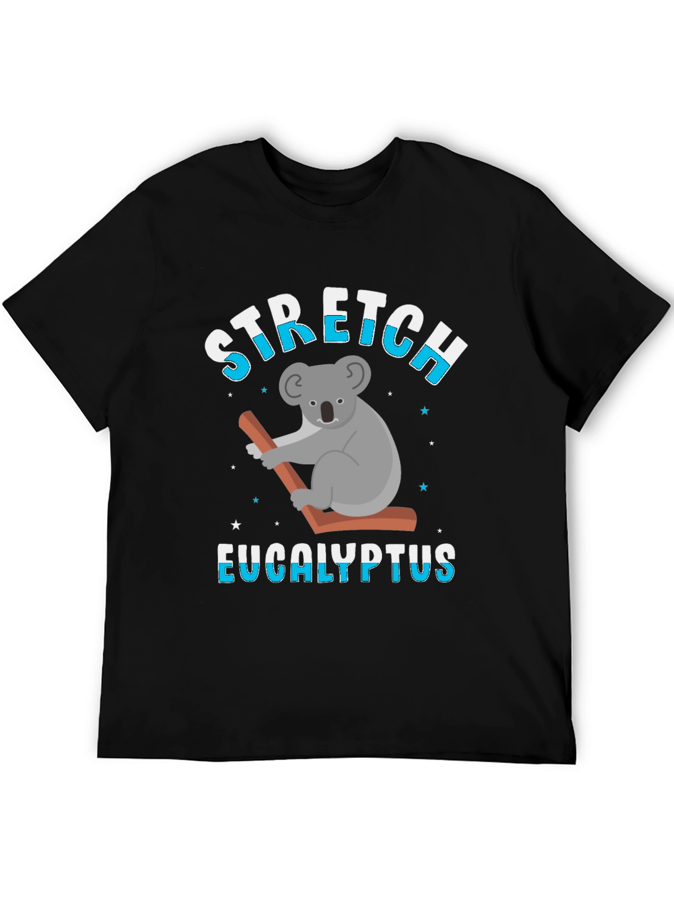 Stretch Eucalyptus Koala Graphic T-Shirt