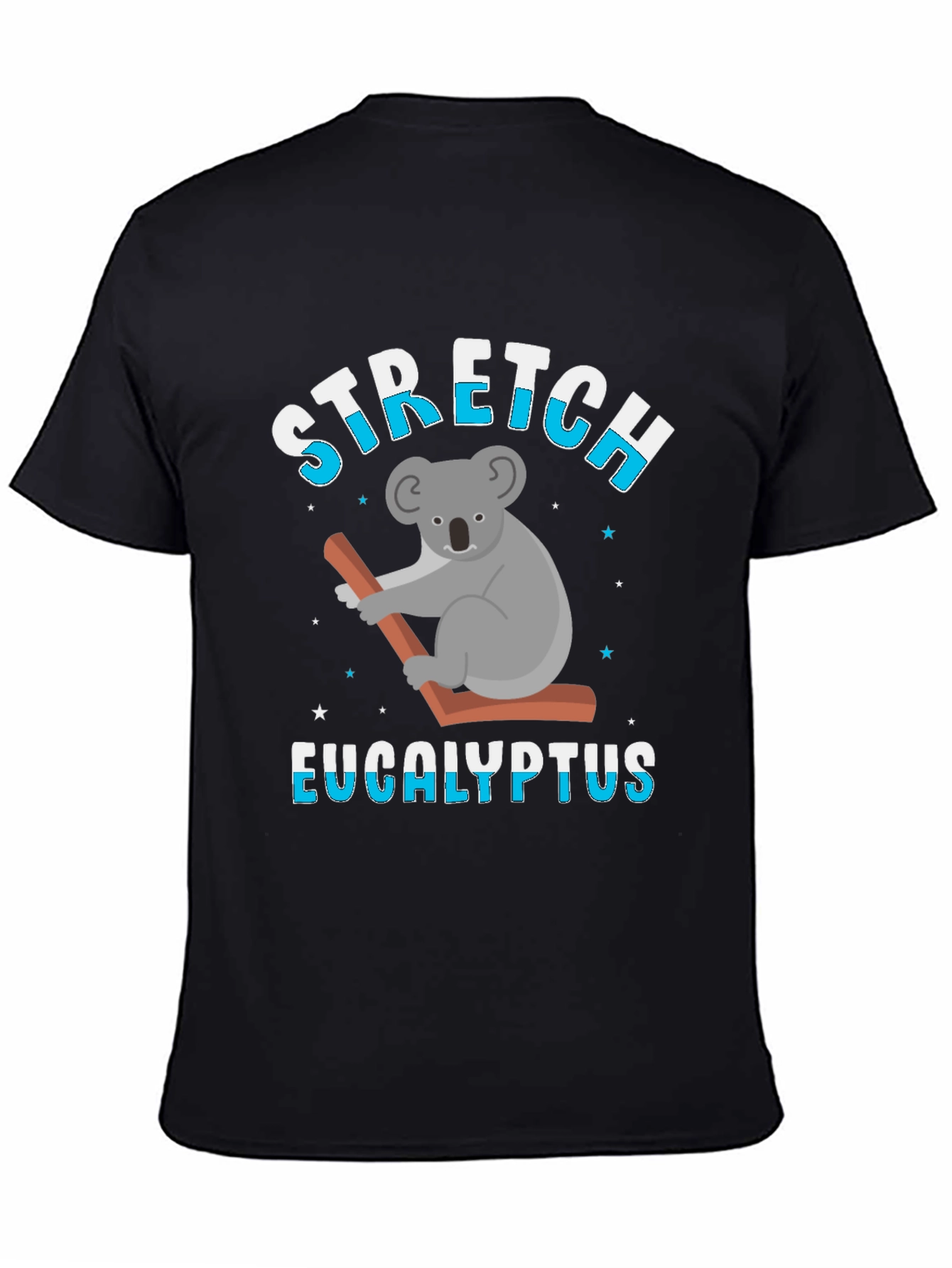 Stretch Eucalyptus Koala Graphic T-Shirt