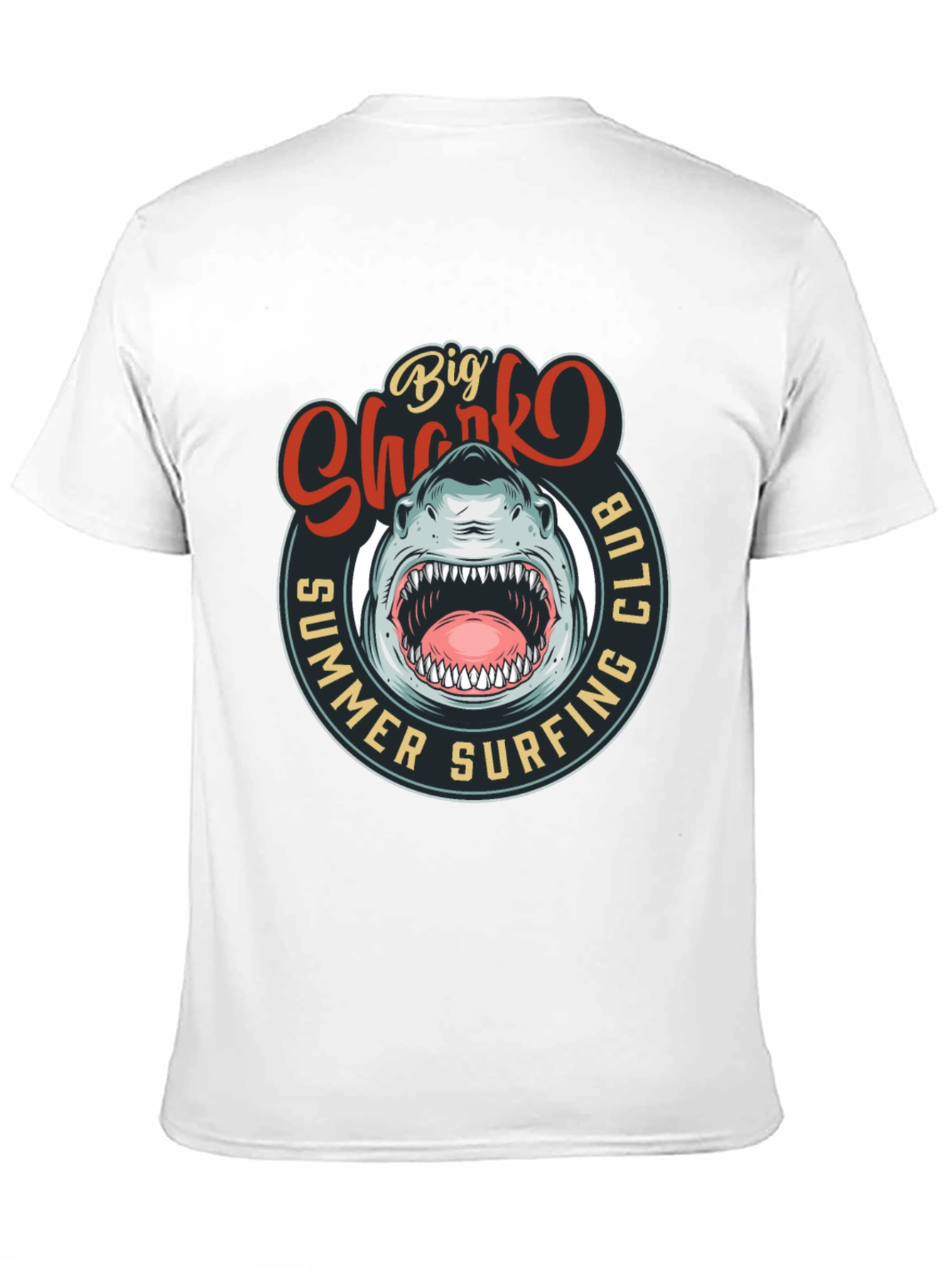 Big Sharko Summer Surfing Club Tee