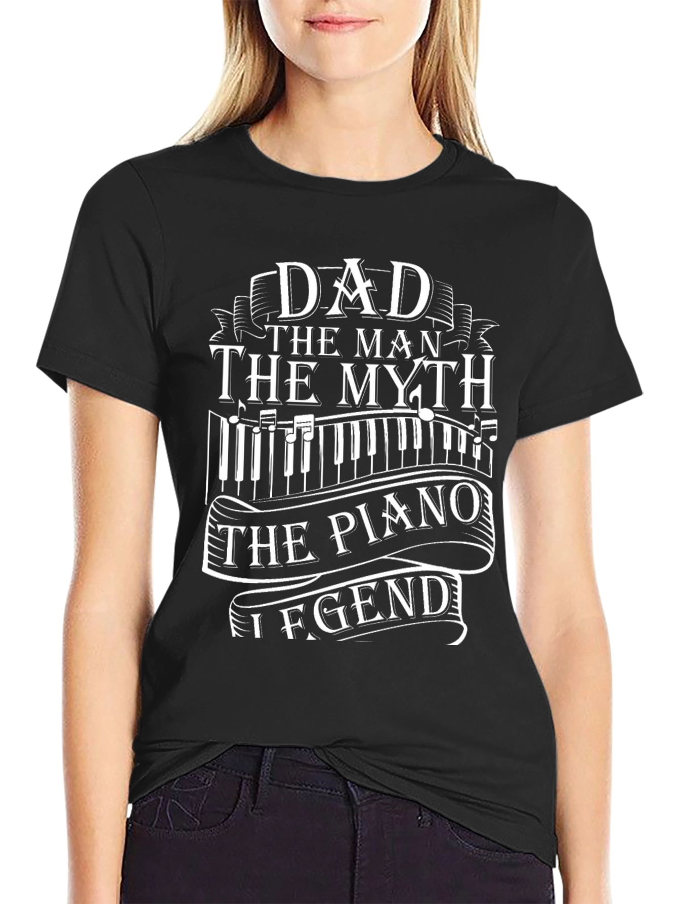 Dad Piano Legend T-Shirt
