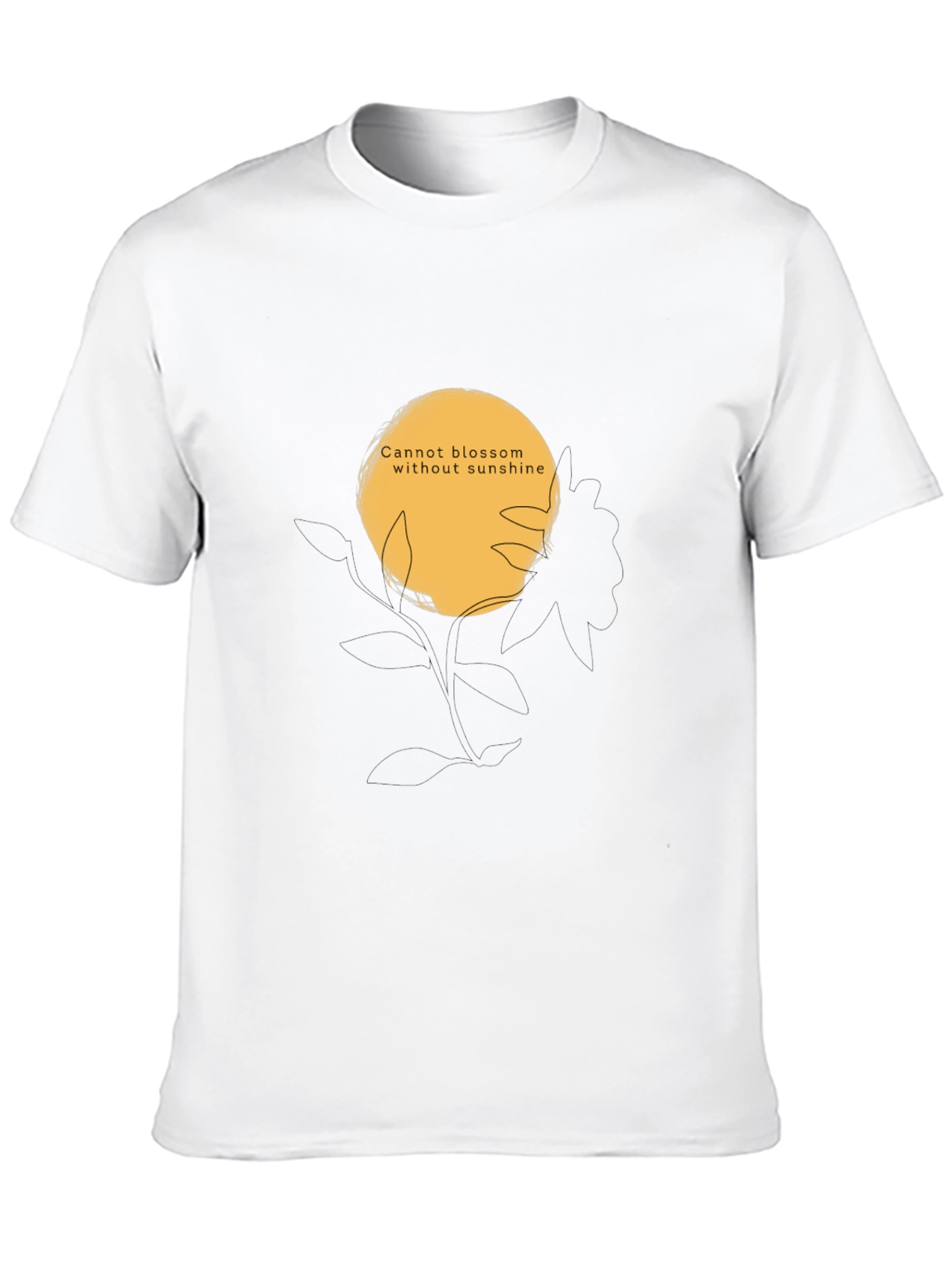 Sunshine Blossom Graphic T-Shirt