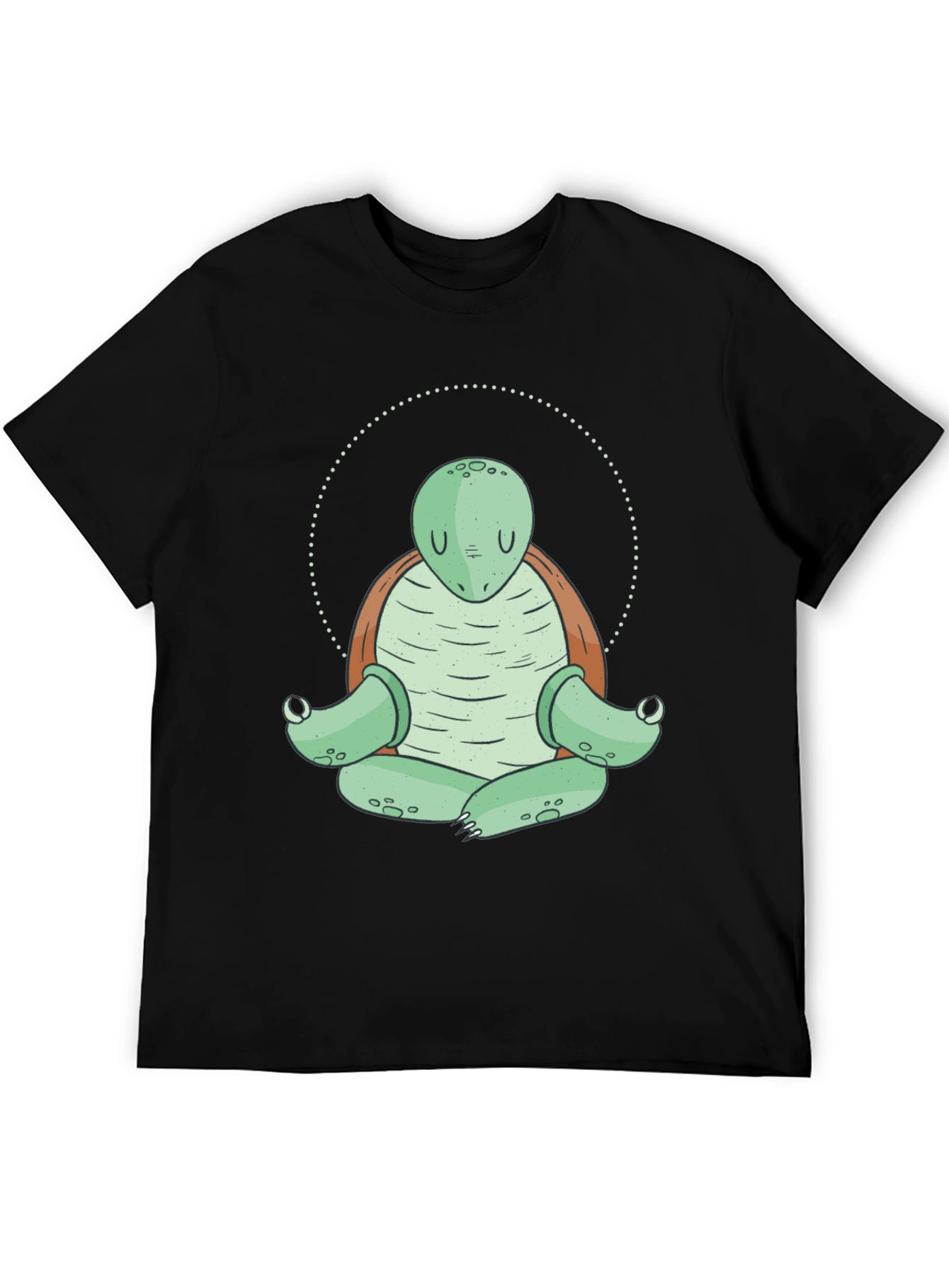 Zen Turtle Meditation T-Shirt - Relaxed Fit