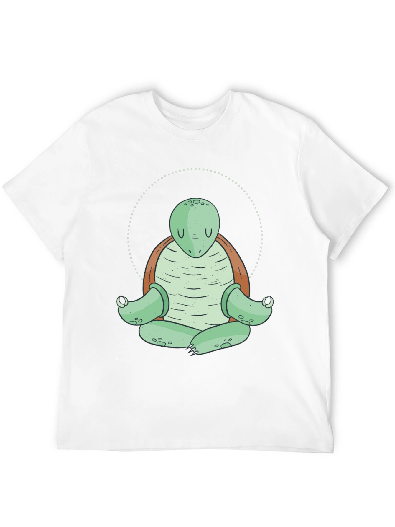 Zen Turtle Meditation T-Shirt - Relaxed Fit