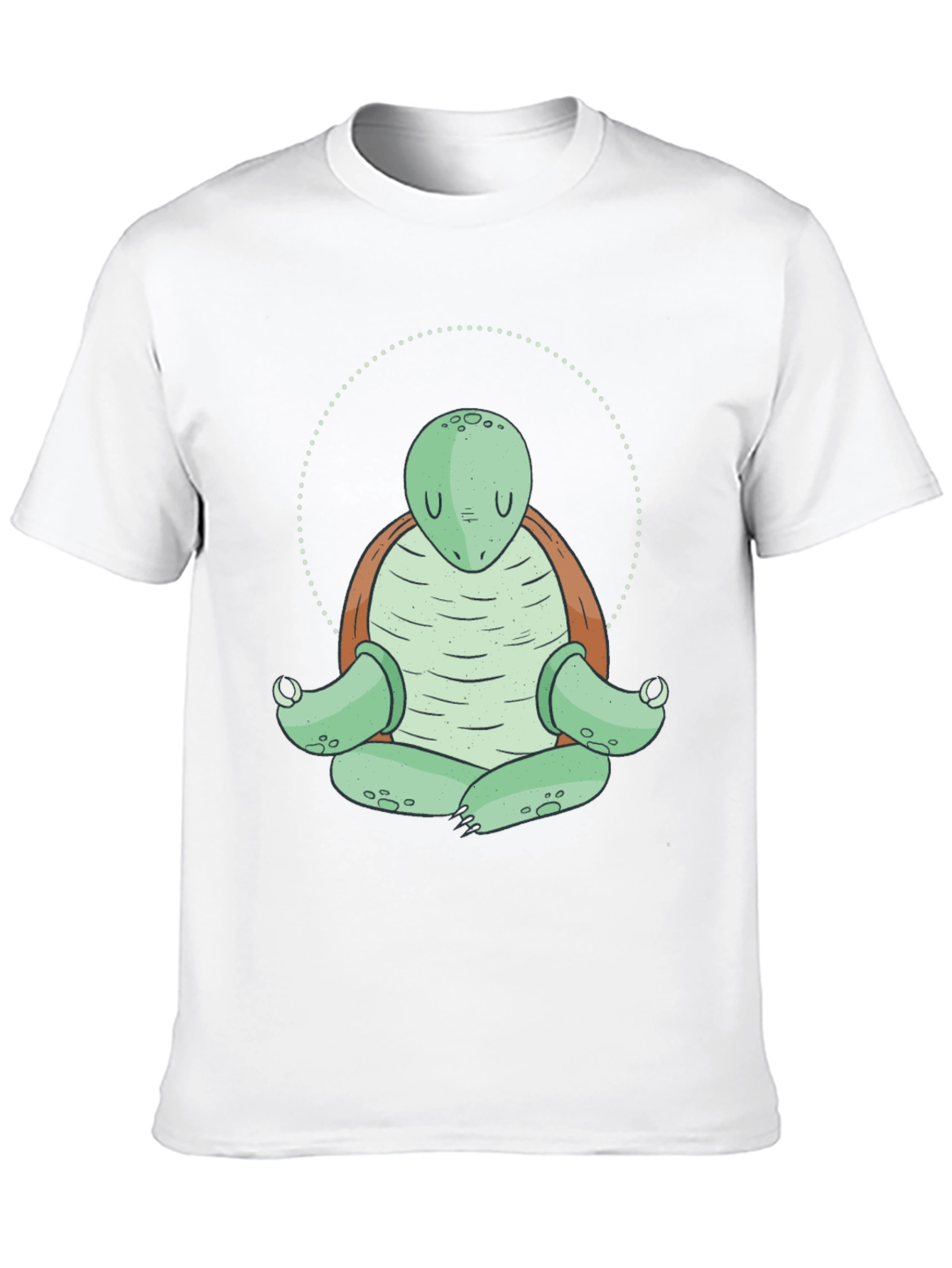 Zen Turtle Meditation T-Shirt - Relaxed Fit