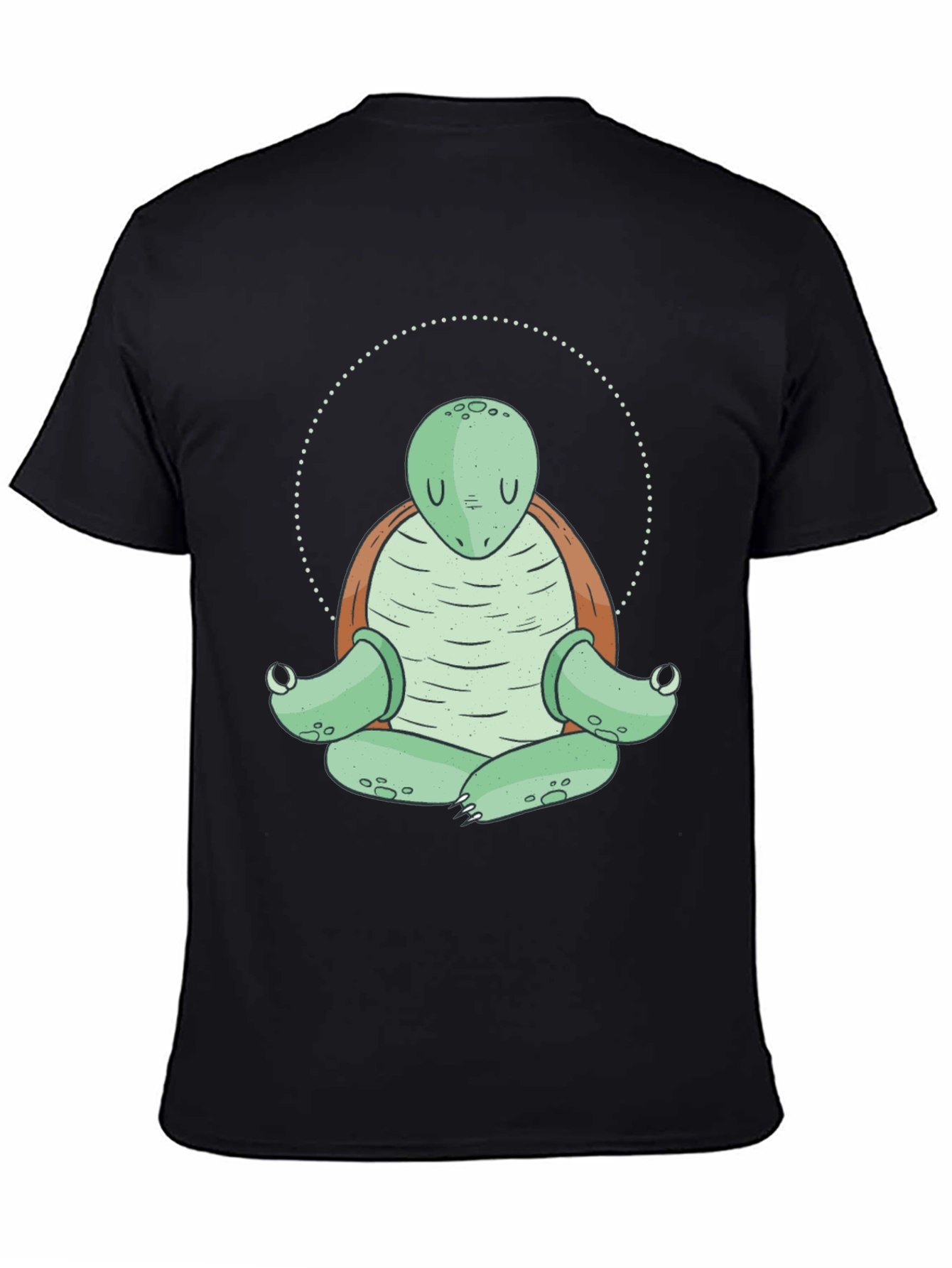 Zen Turtle Meditation T-Shirt - Relaxed Fit