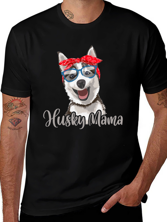 Husky Mama T-Shirt: Dog Lover Tee