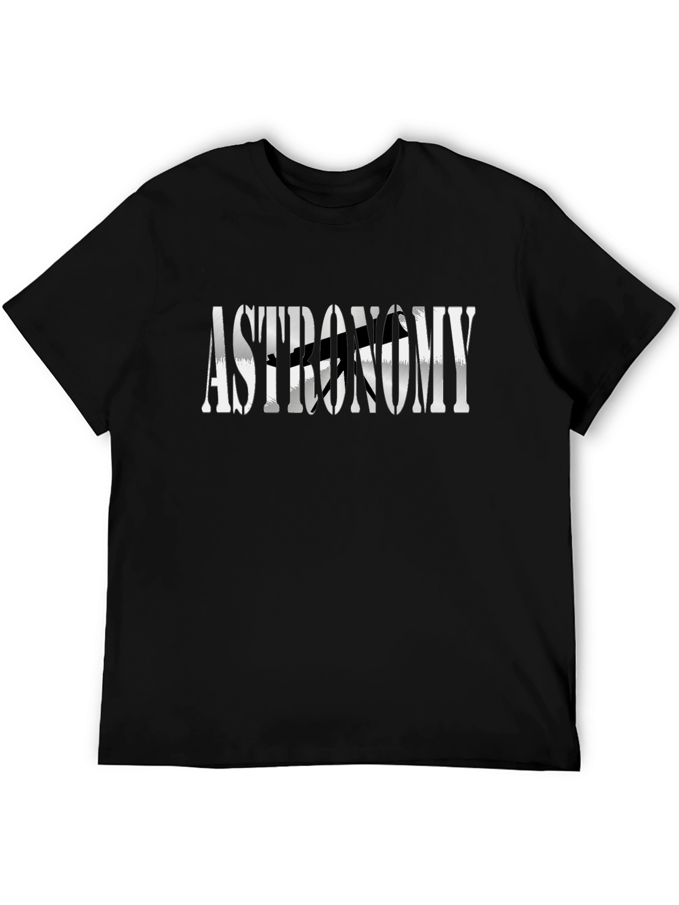 Astronomy Graphic Tee - Unisex Black Cotton T-Shirt