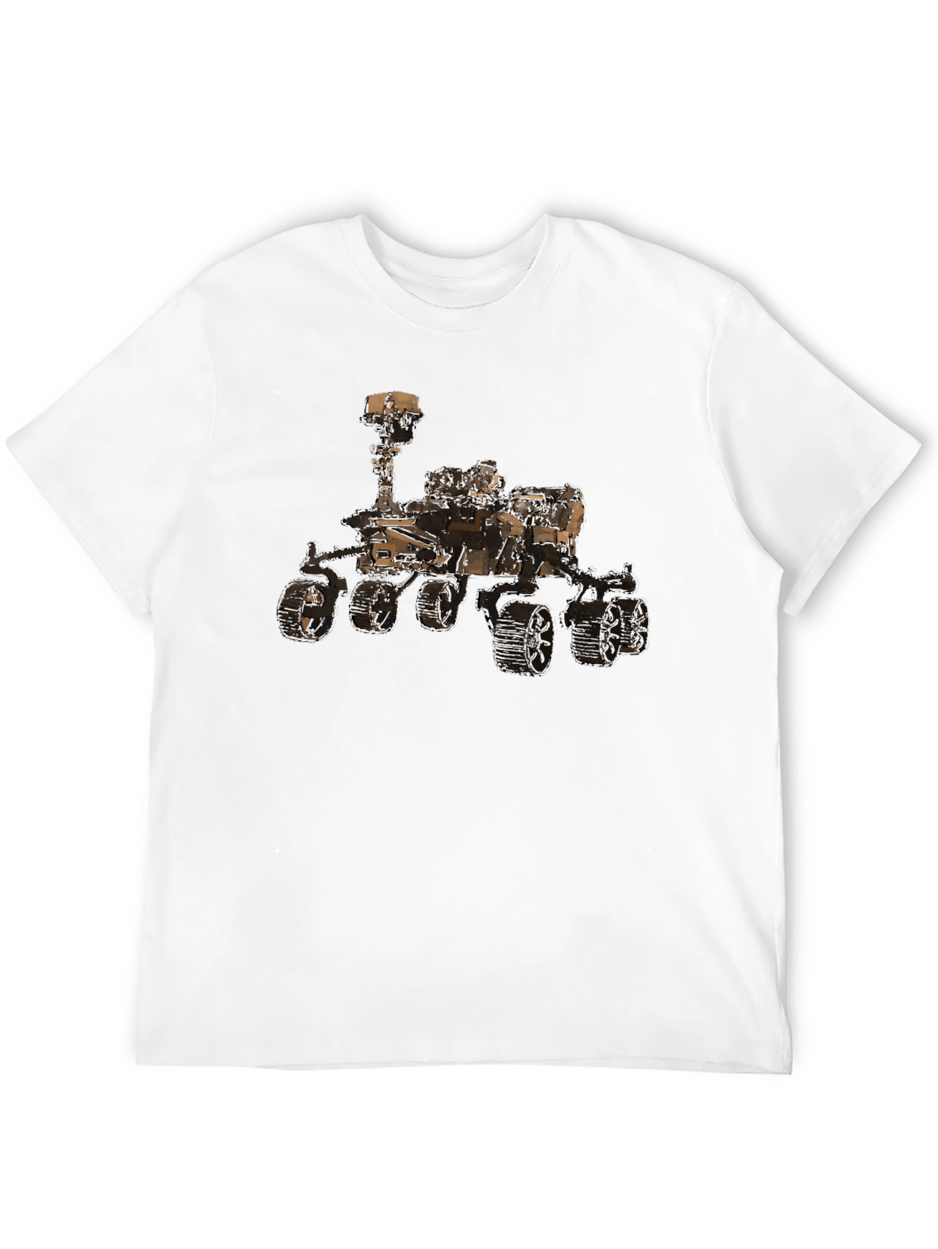 Mars Rover Graphic Tee - Space Exploration T-Shirt