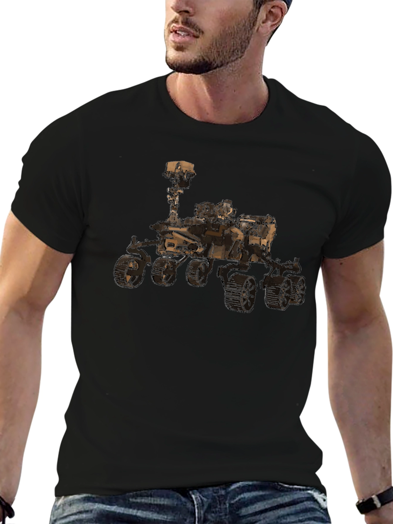 Mars Rover Graphic Tee - Space Exploration T-Shirt