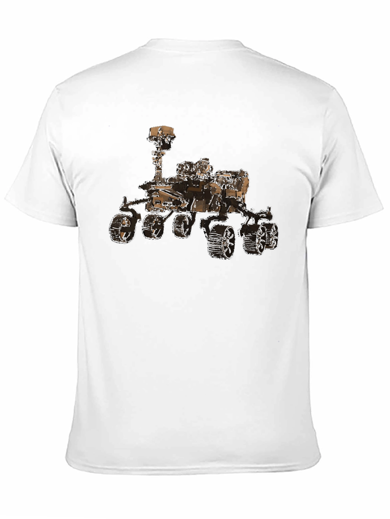 Mars Rover Graphic Tee - Space Exploration T-Shirt