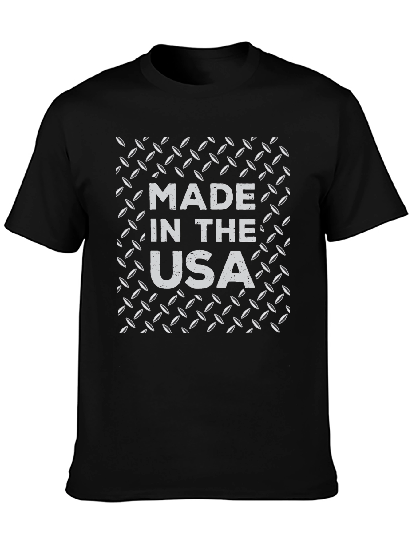Made in USA T-Shirt - Black Graphic Tee