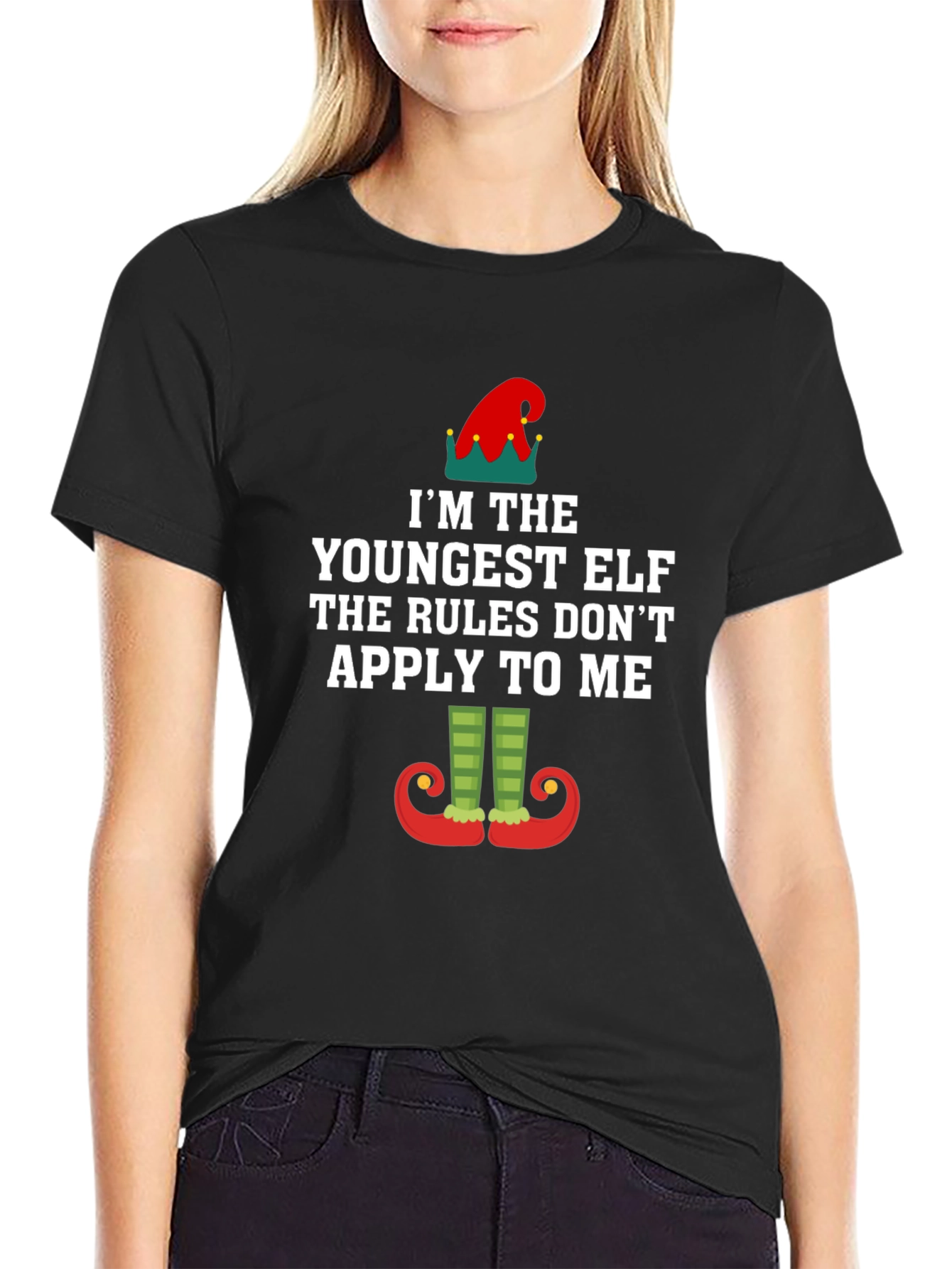 Youngest Elf Christmas T-Shirt