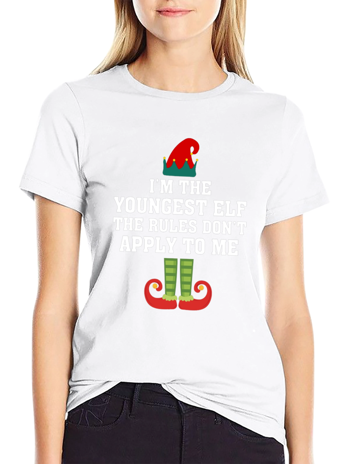 Youngest Elf Christmas T-Shirt