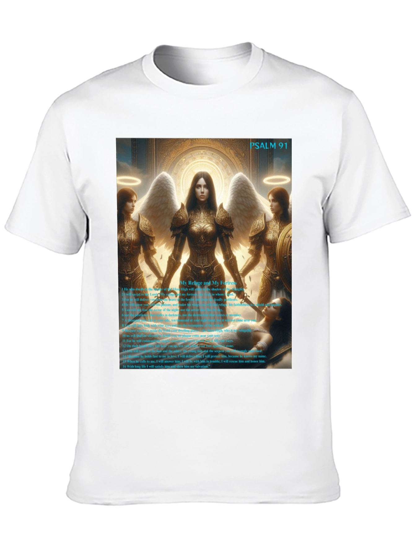 Psalm 91 Angelic Protection T-Shirt