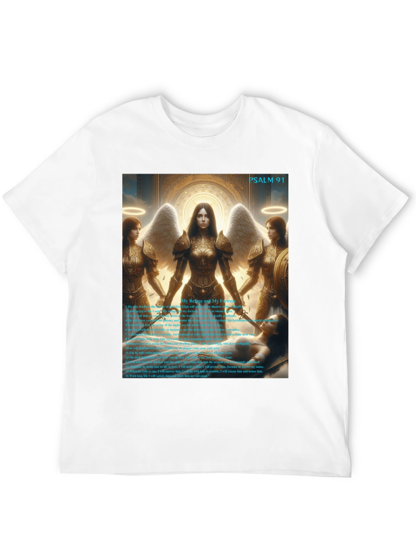 Psalm 91 Angelic Protection T-Shirt