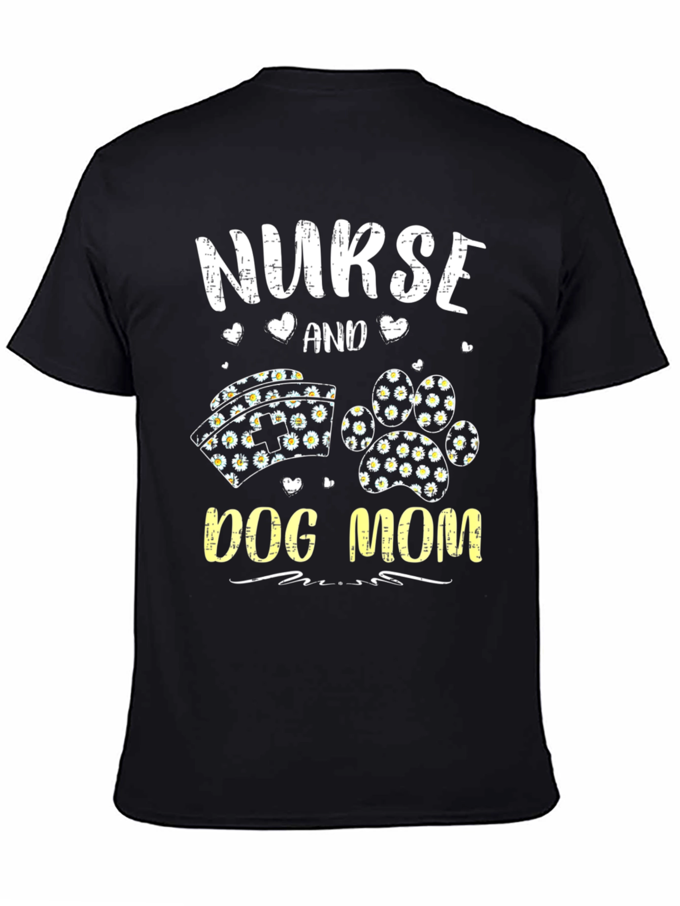 Nurse and Dog Mom Graphic Tee