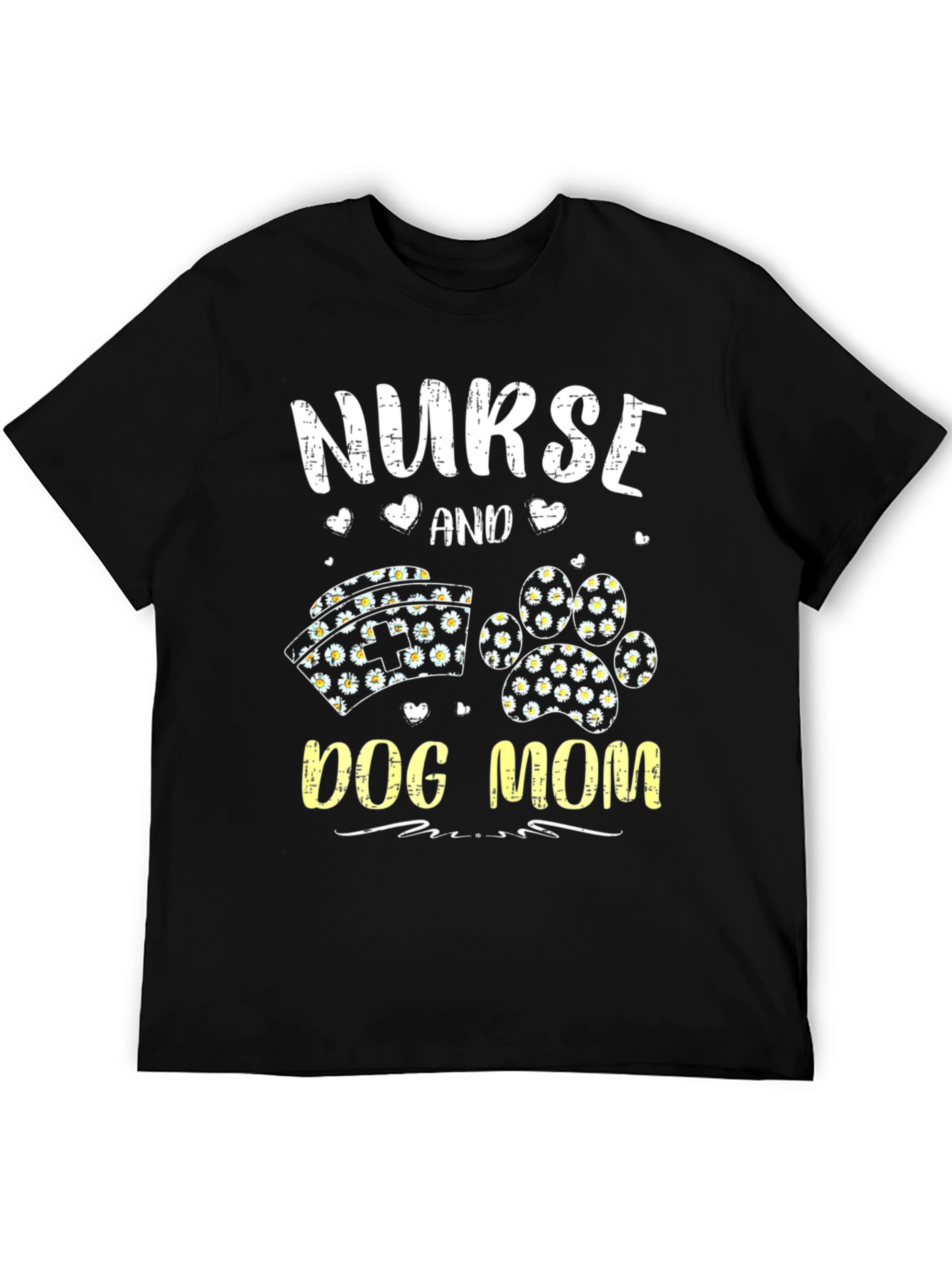 Nurse and Dog Mom Graphic Tee
