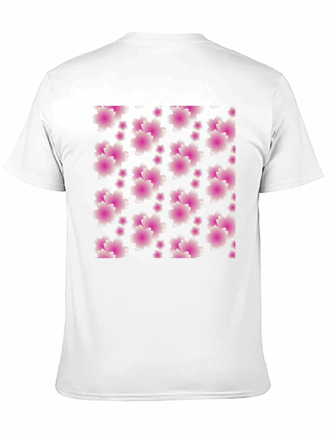 Floral Blossom Black T-Shirt