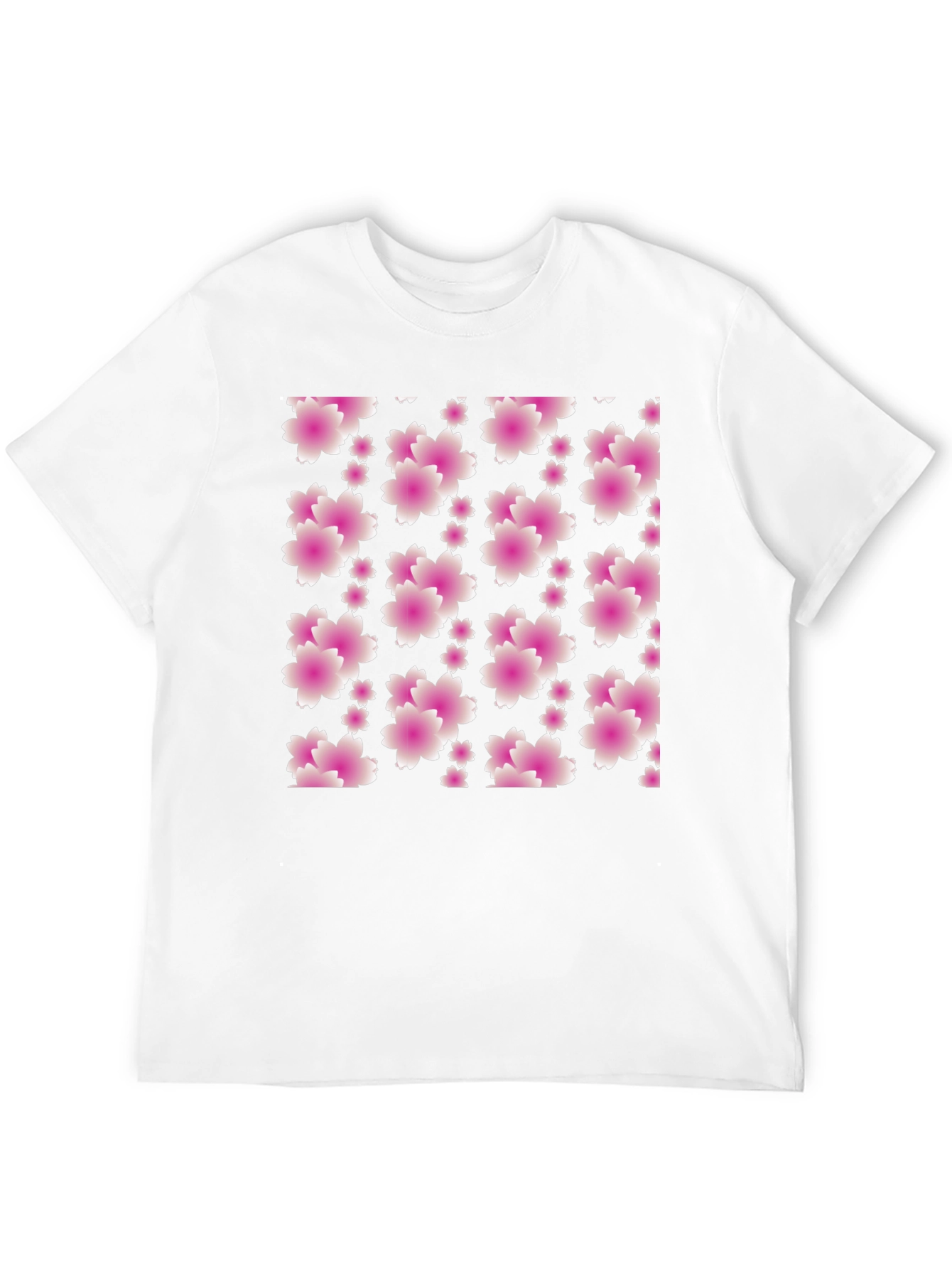Floral Blossom Black T-Shirt