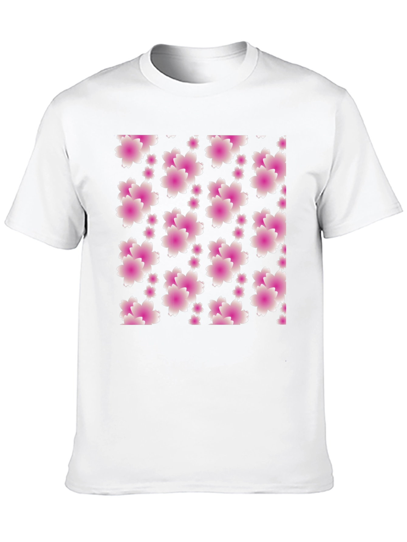Floral Blossom Black T-Shirt