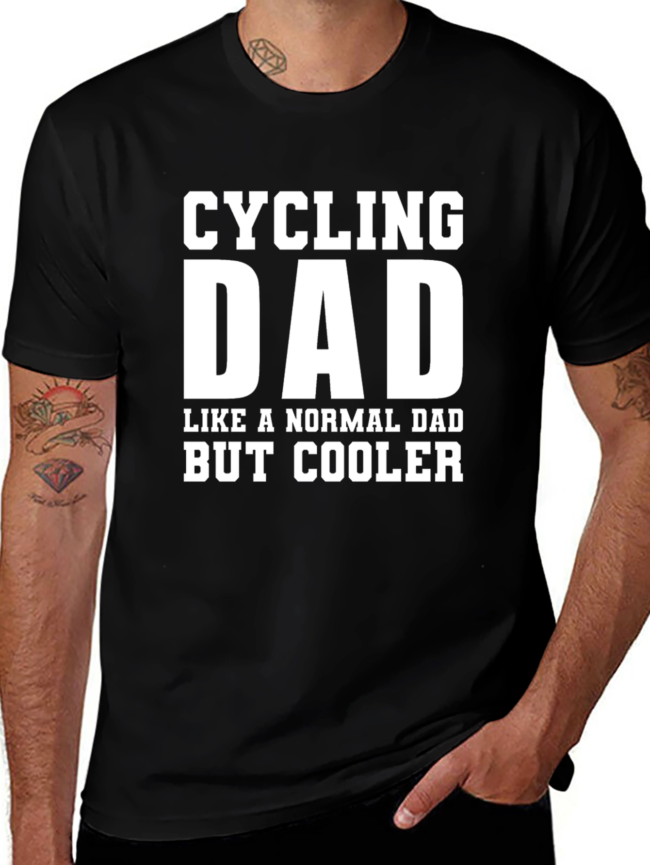 Cycling Dad T-Shirt - Cool Fathers Day Gift