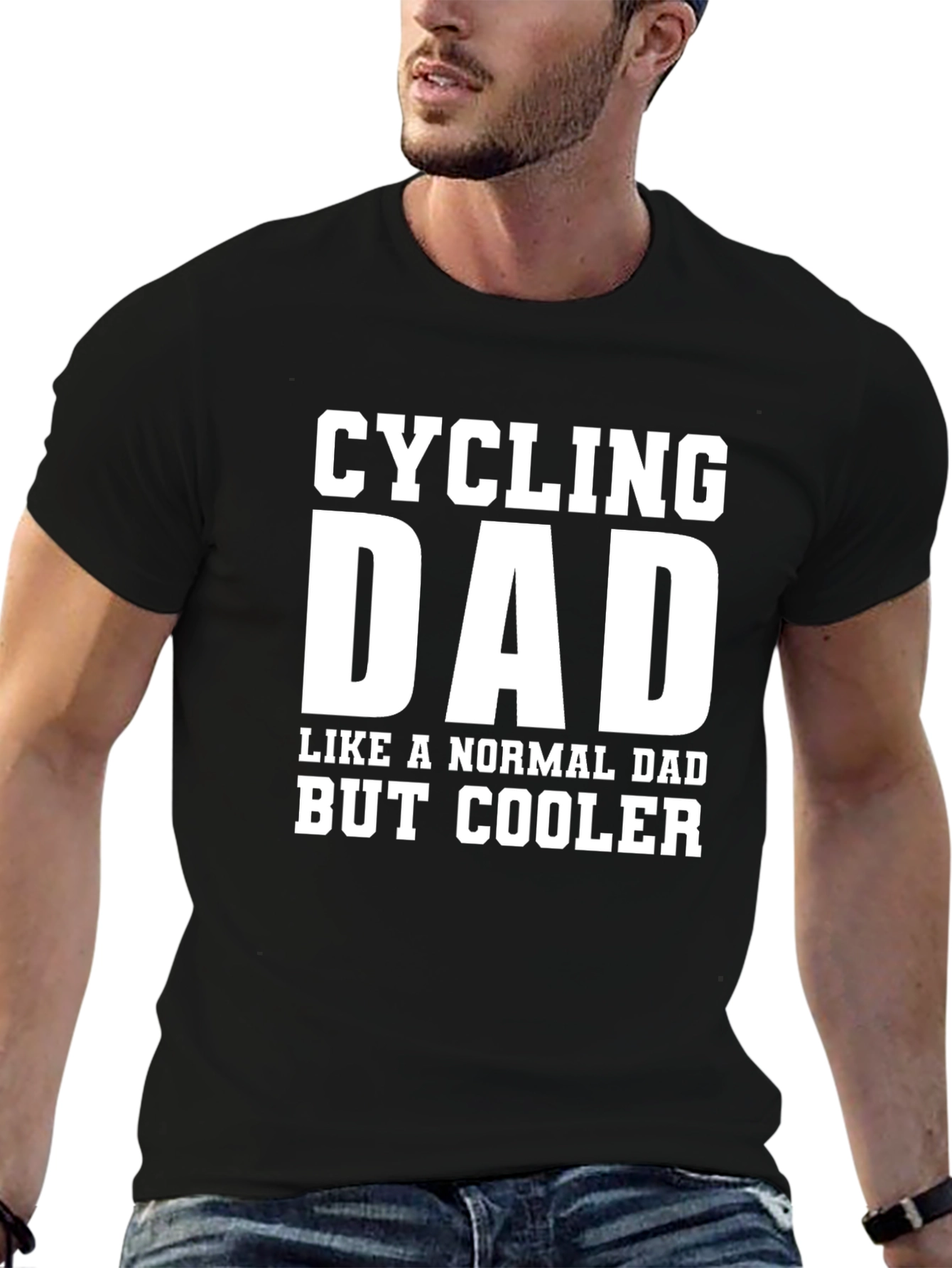 Cycling Dad T-Shirt - Cool Fathers Day Gift