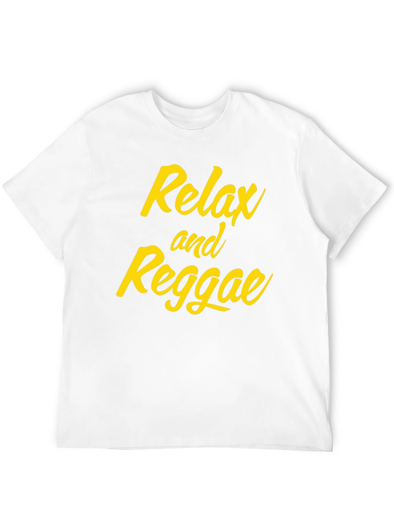 Relax and Reggae Black Graphic Tee
