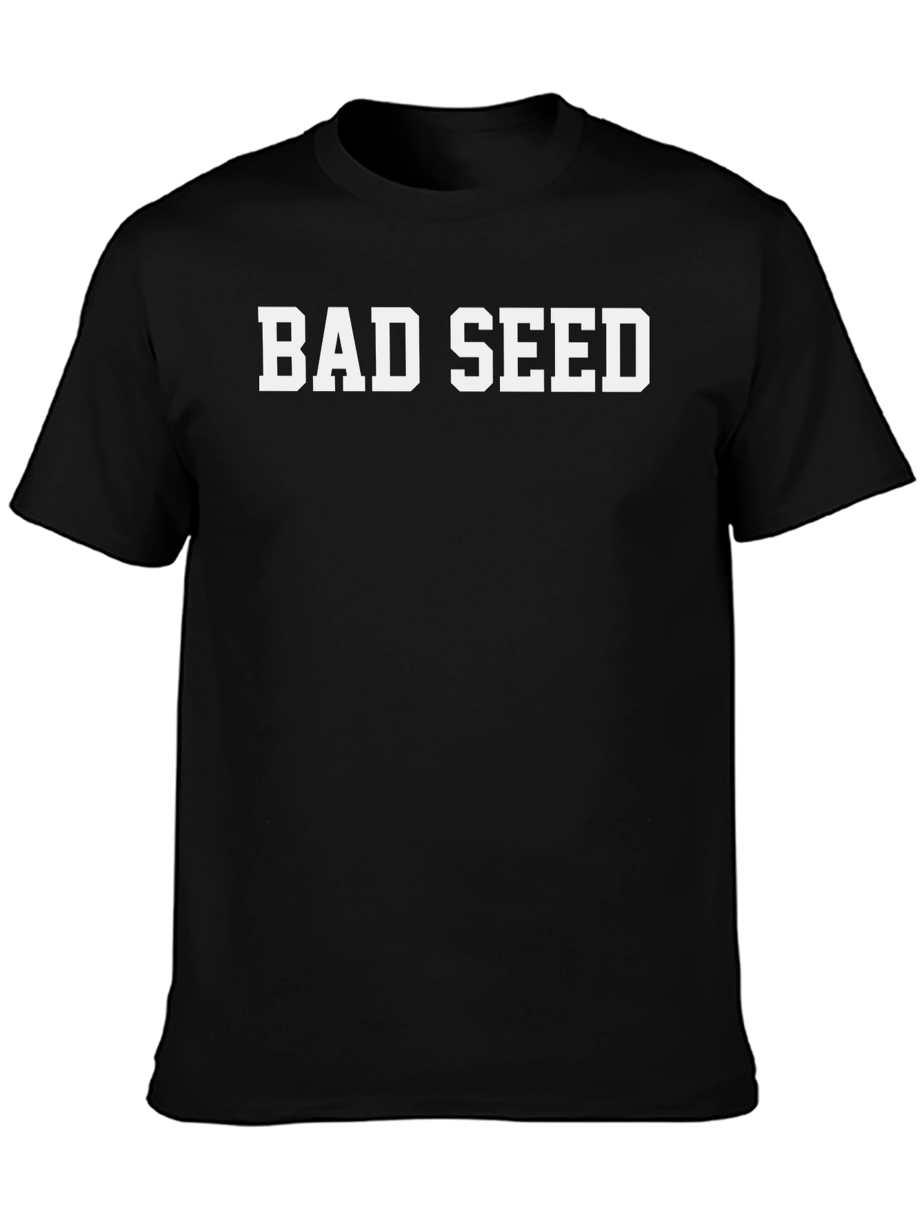 Bad Seed Graphic T-Shirt - Black Cotton Tee
