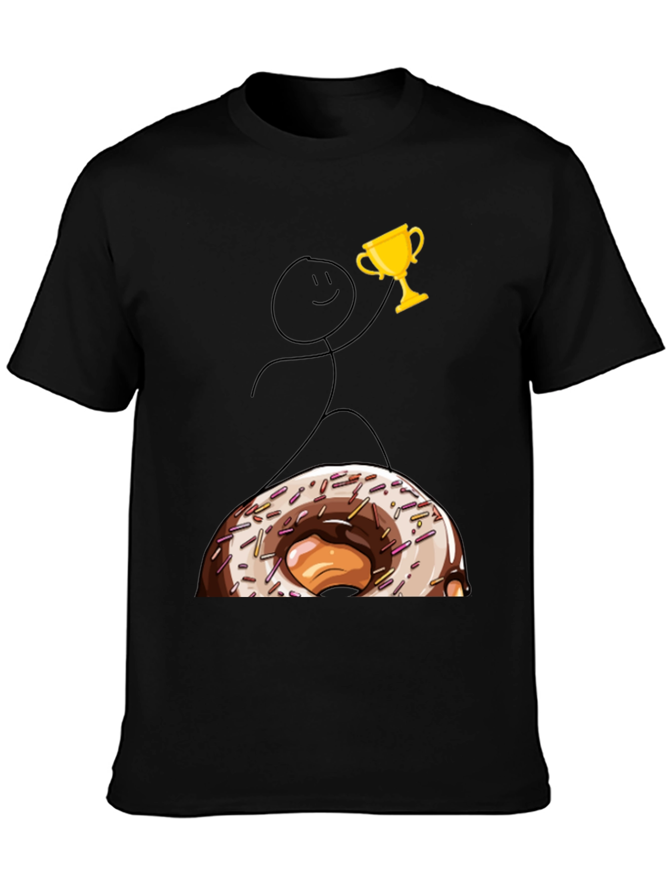 Donut Champion Graphic T-Shirt