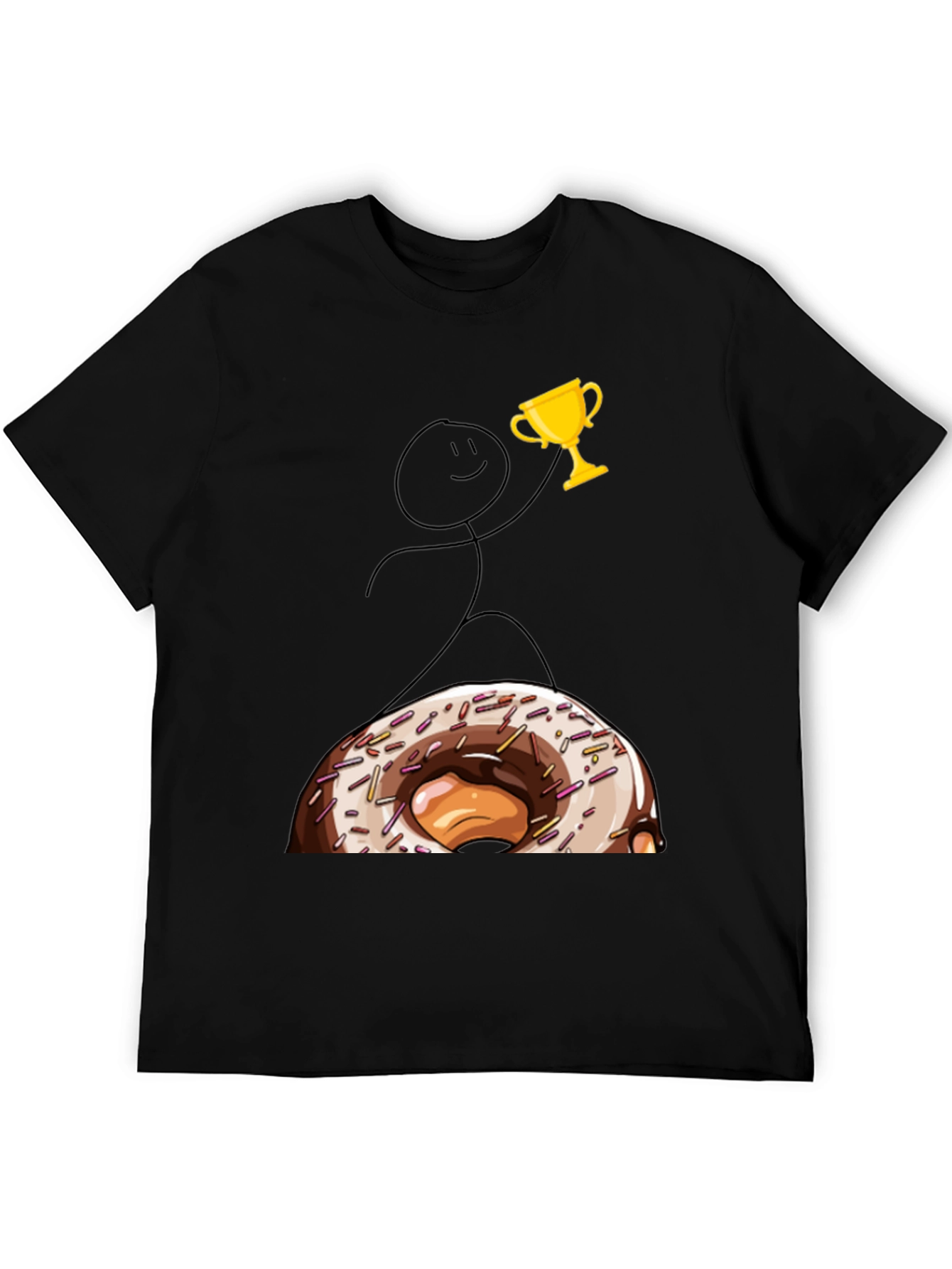 Donut Champion Graphic T-Shirt