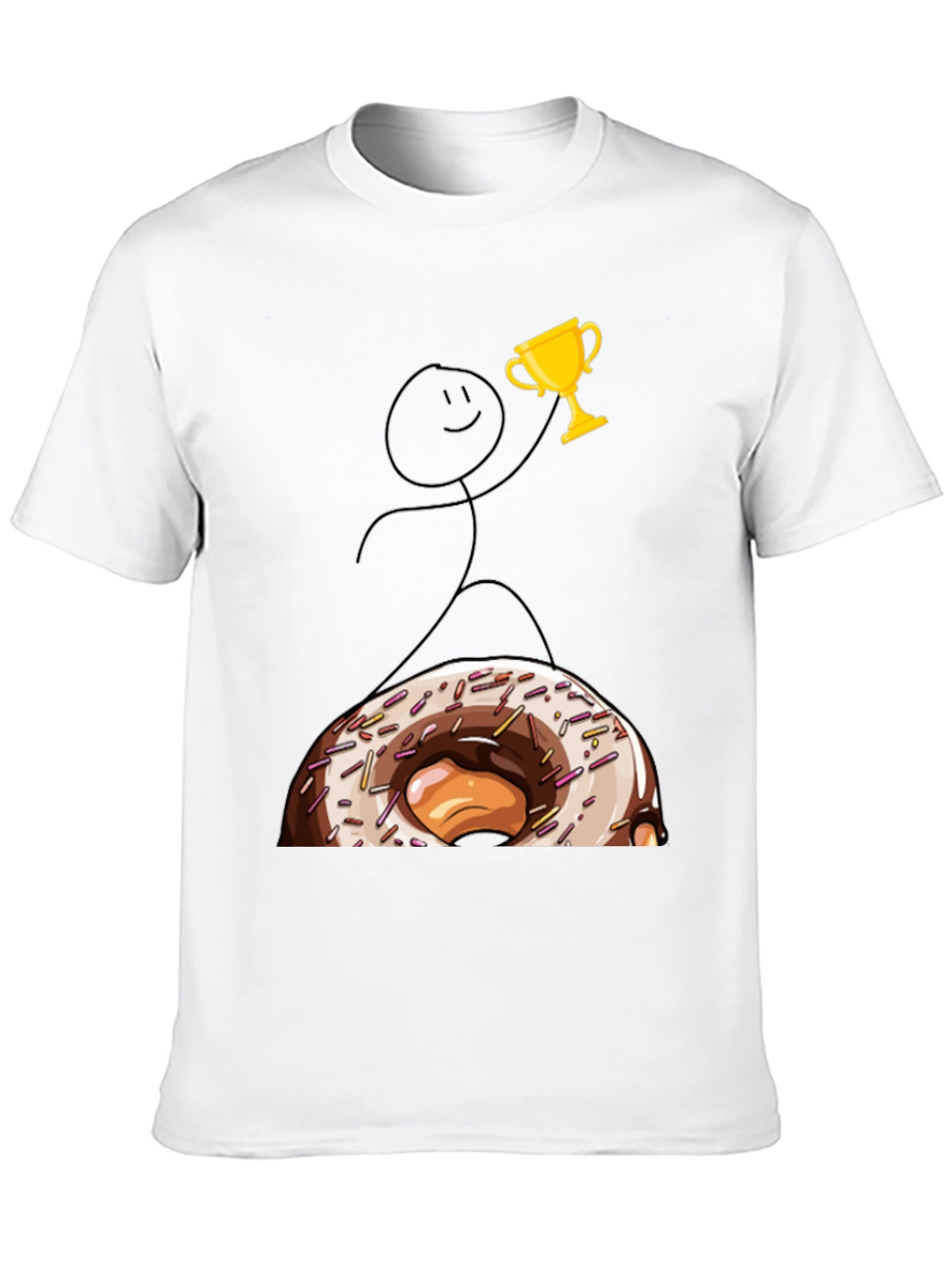 Donut Champion Graphic T-Shirt