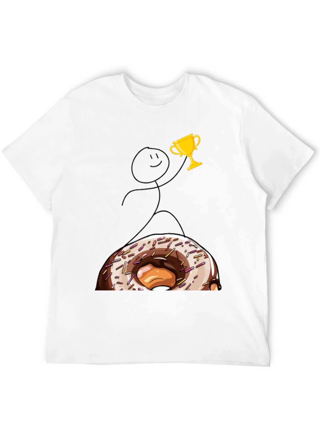 Donut Champion Graphic T-Shirt