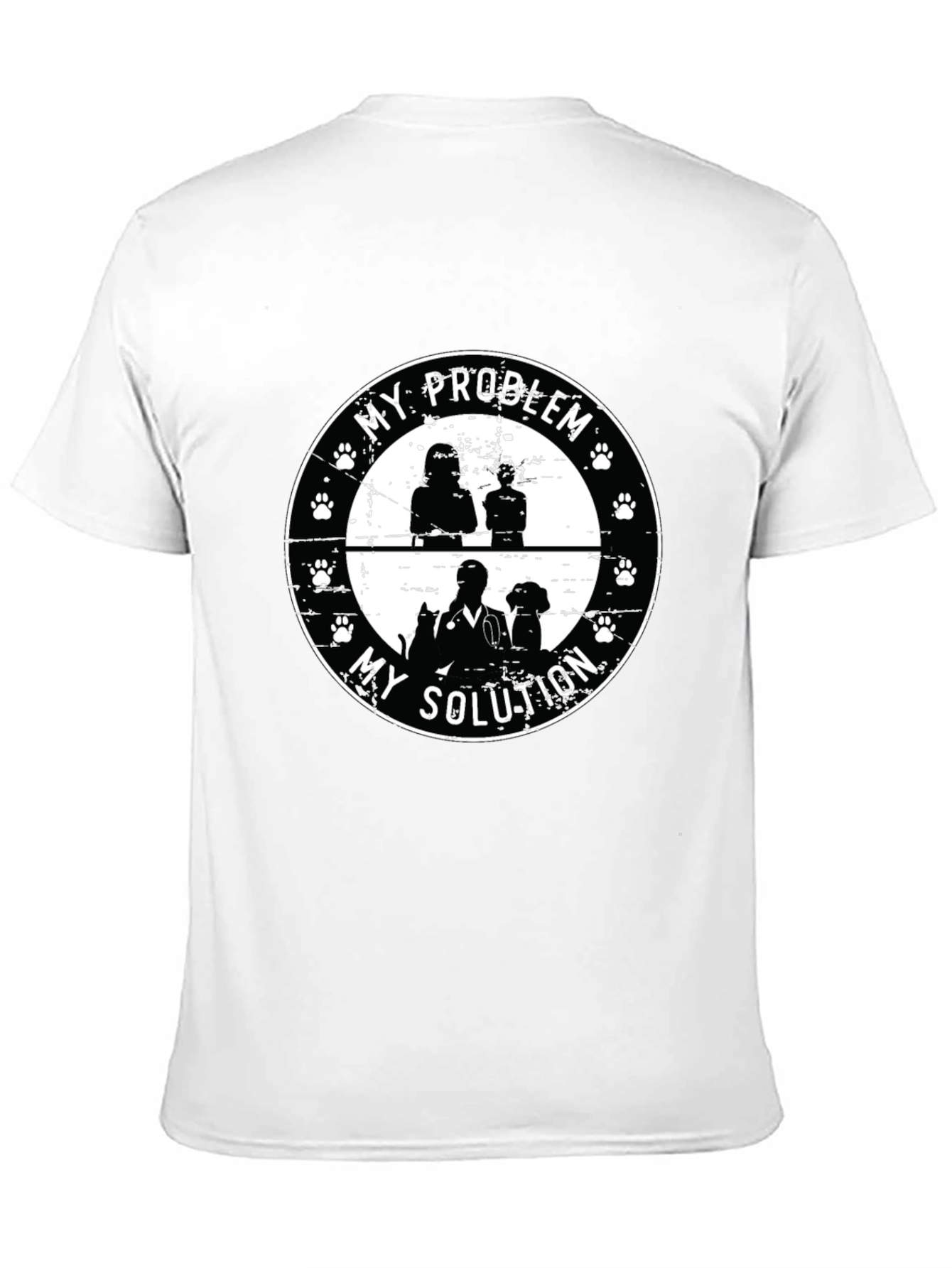 My Problem My Solution Vet & Dog T-Shirt