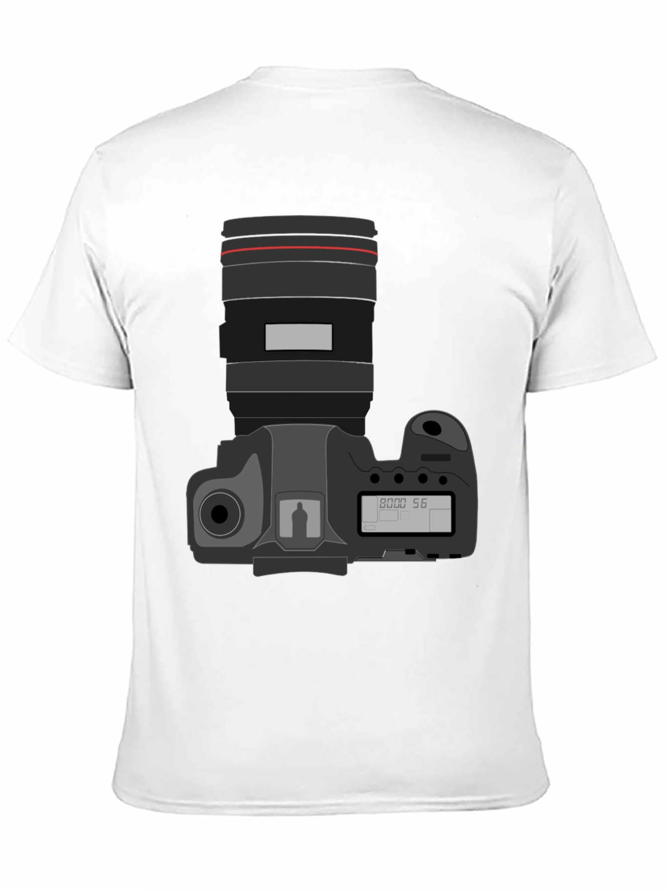 Photographers DSLR Camera T-Shirt - Black