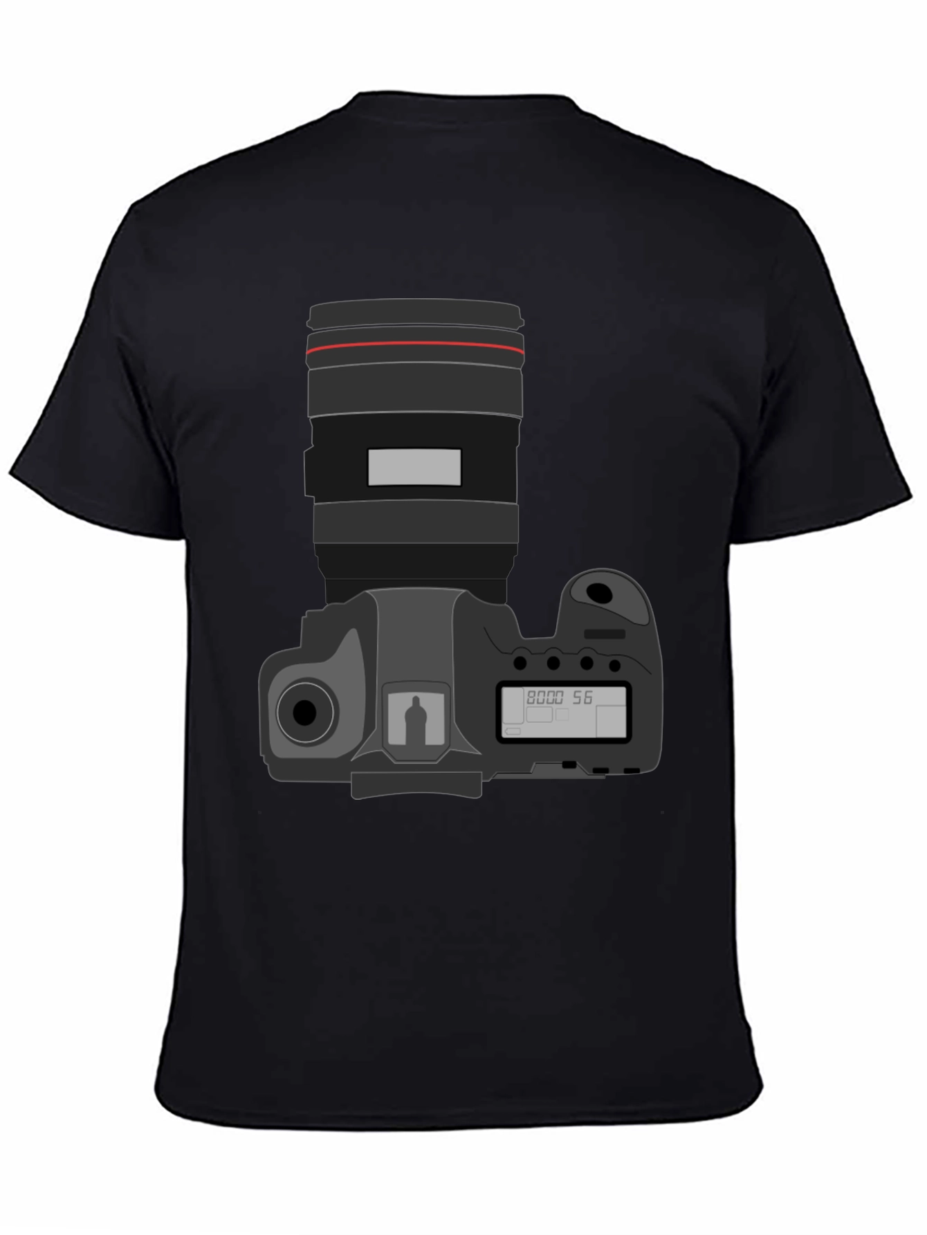 Photographers DSLR Camera T-Shirt - Black
