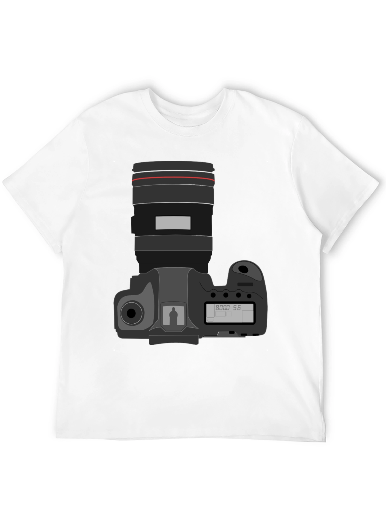 Photographers DSLR Camera T-Shirt - Black