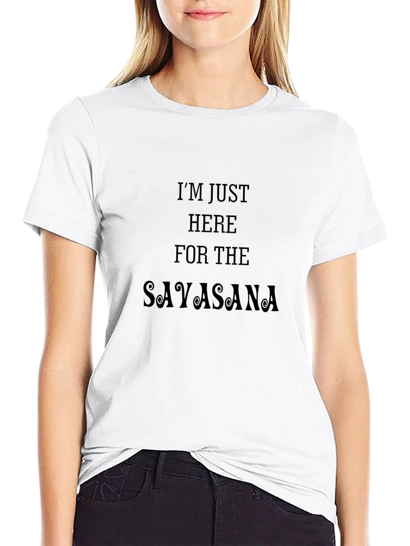 Savasana Yoga T-Shirt - Relax and Unwind in Style