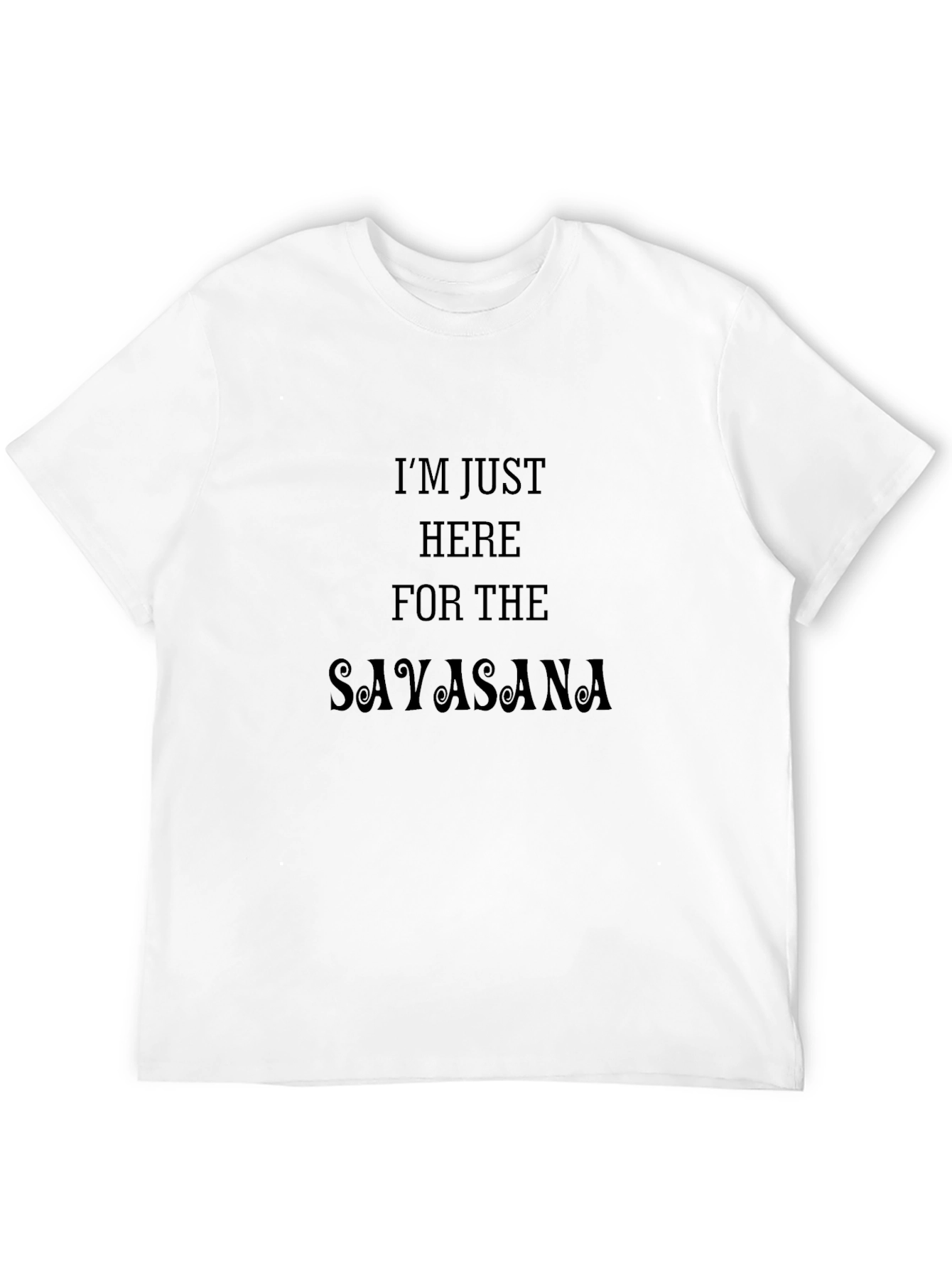 Savasana Yoga T-Shirt - Relax and Unwind in Style