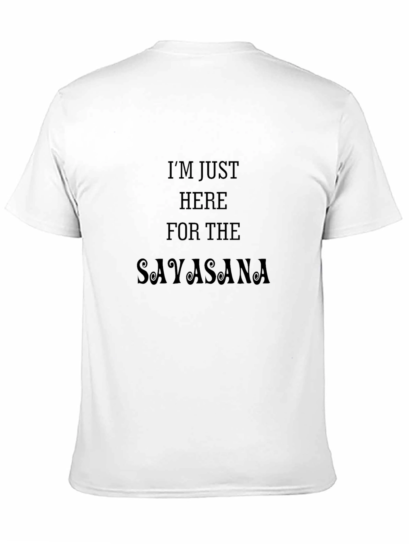 Savasana Yoga T-Shirt - Relax and Unwind in Style