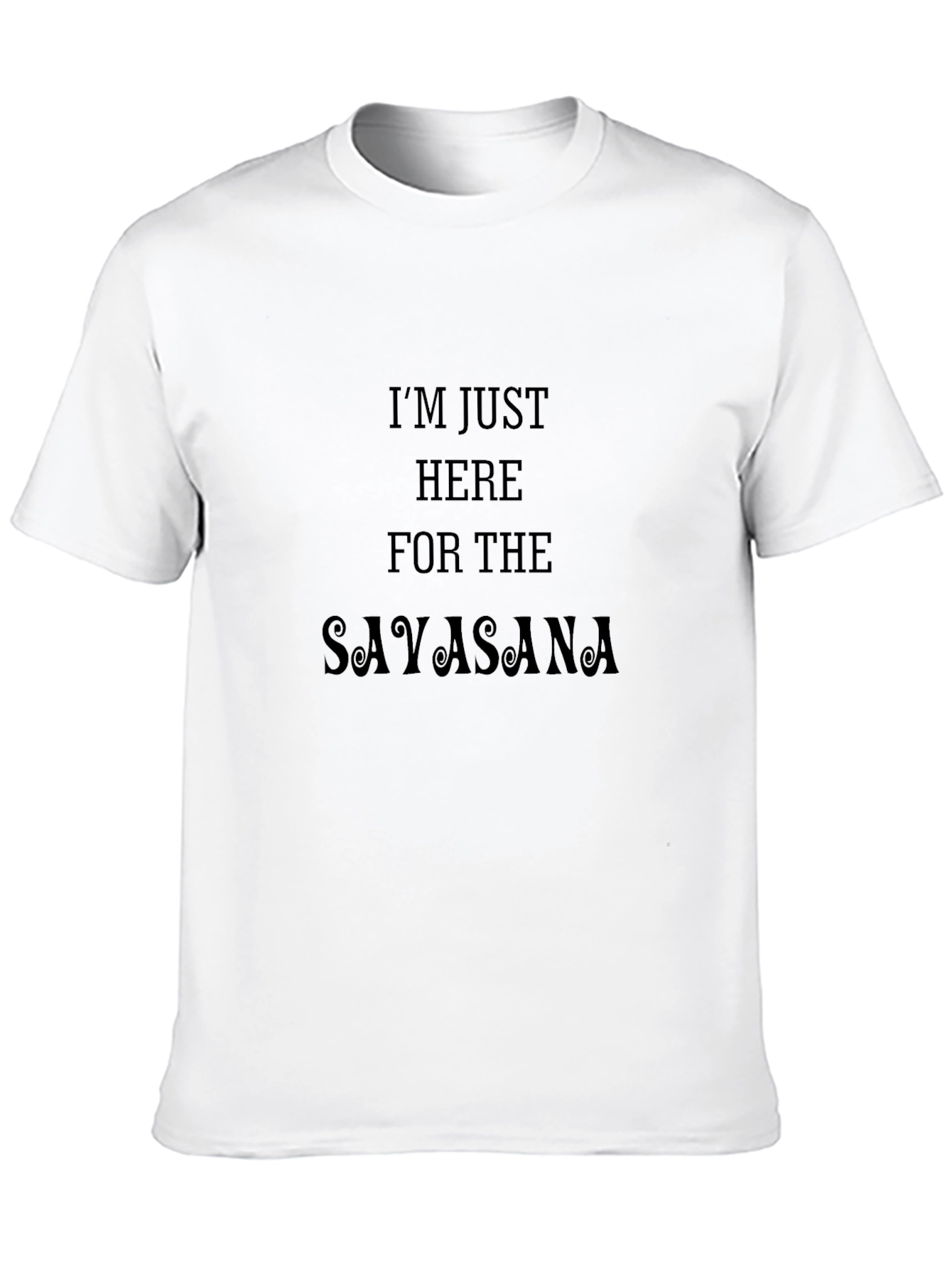 Savasana Yoga T-Shirt - Relax and Unwind in Style