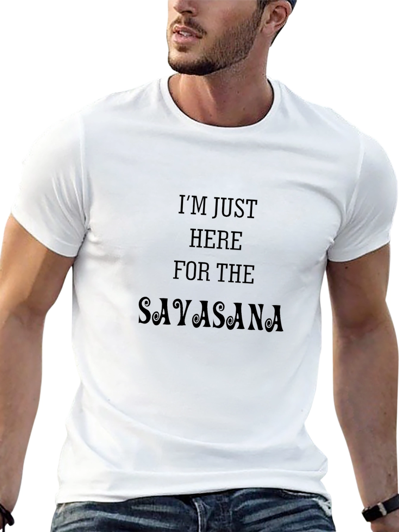 Savasana Yoga T-Shirt - Relax and Unwind in Style