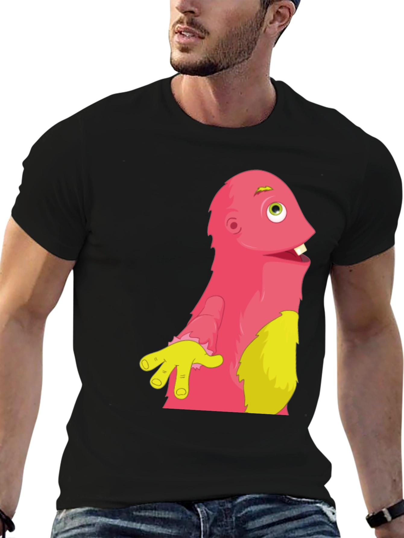 Monster Graphic Tee - Soft Cotton Blend